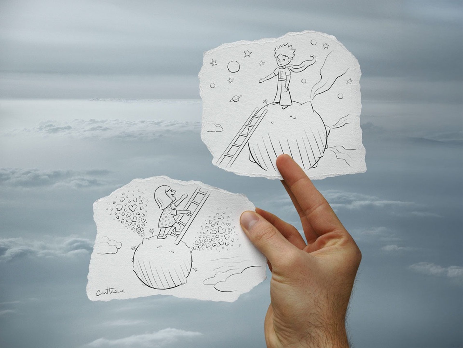 Ben Heine Visual Art : The little prince