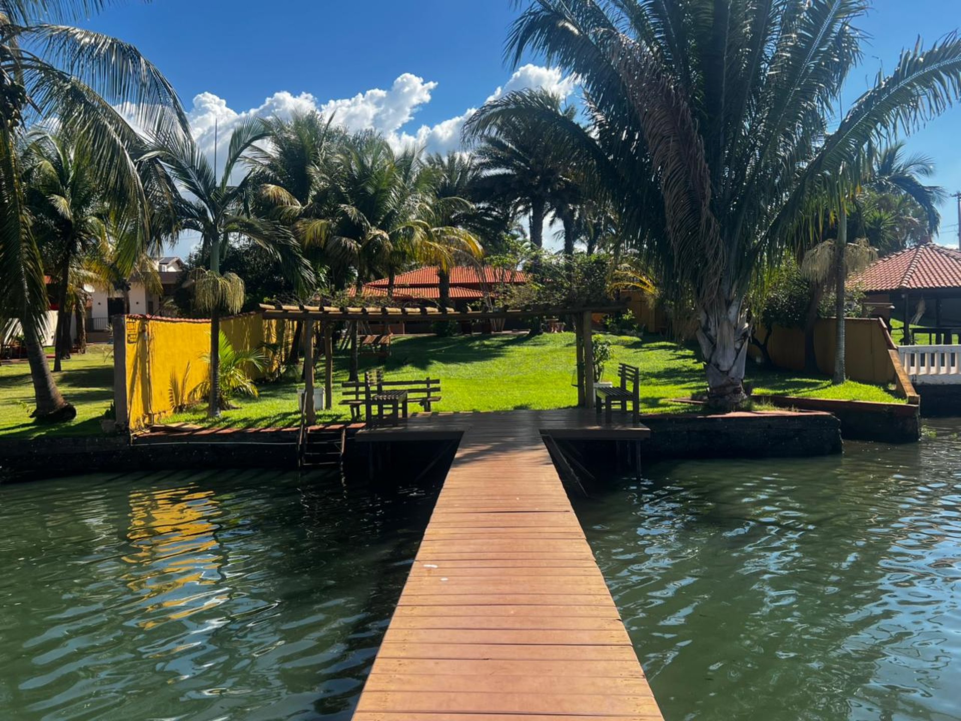 Piscina linda do Rancho do Neneco - Rancho para alugar em Miguelópolis SP
