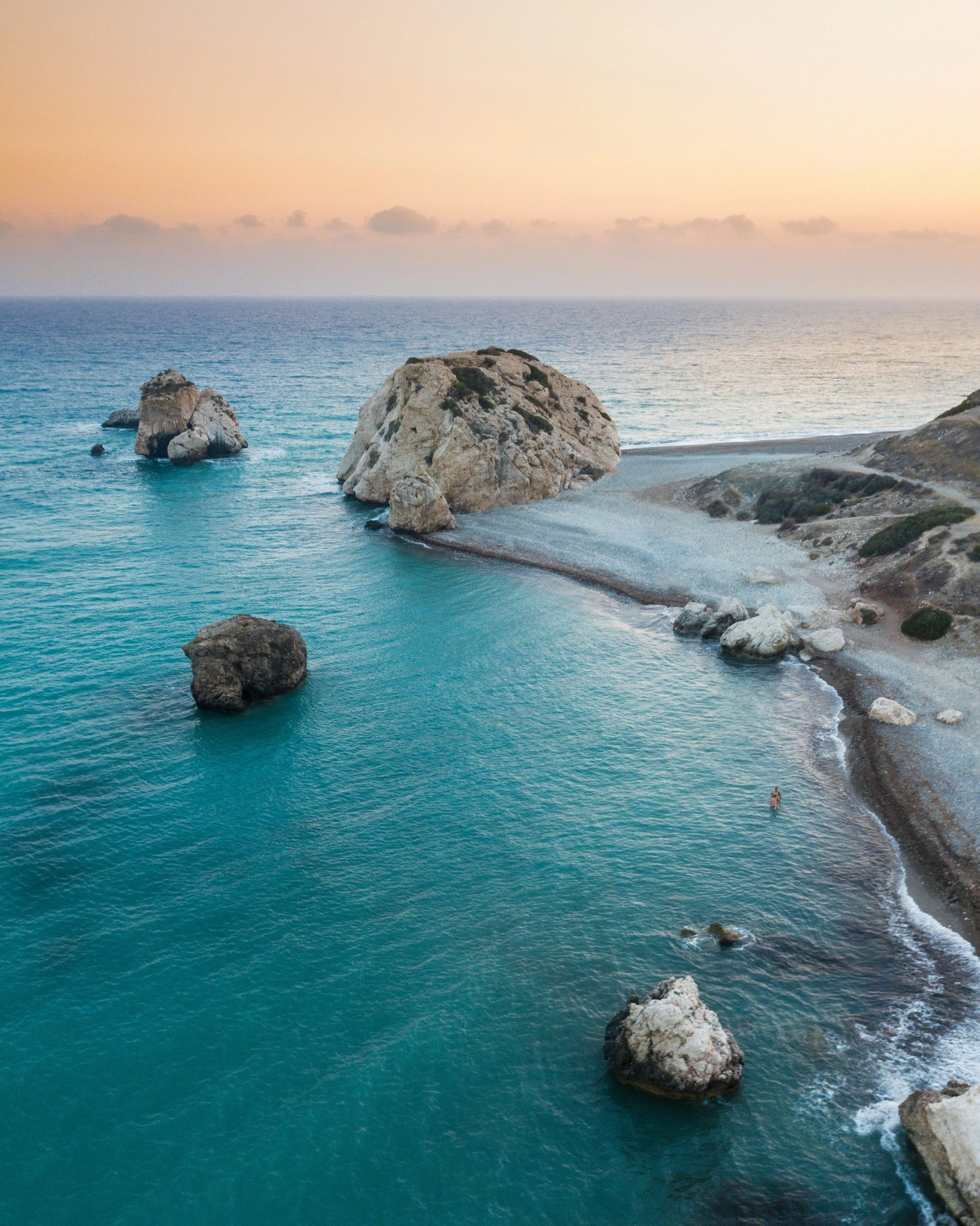 Aphrodite rock in Paphos
