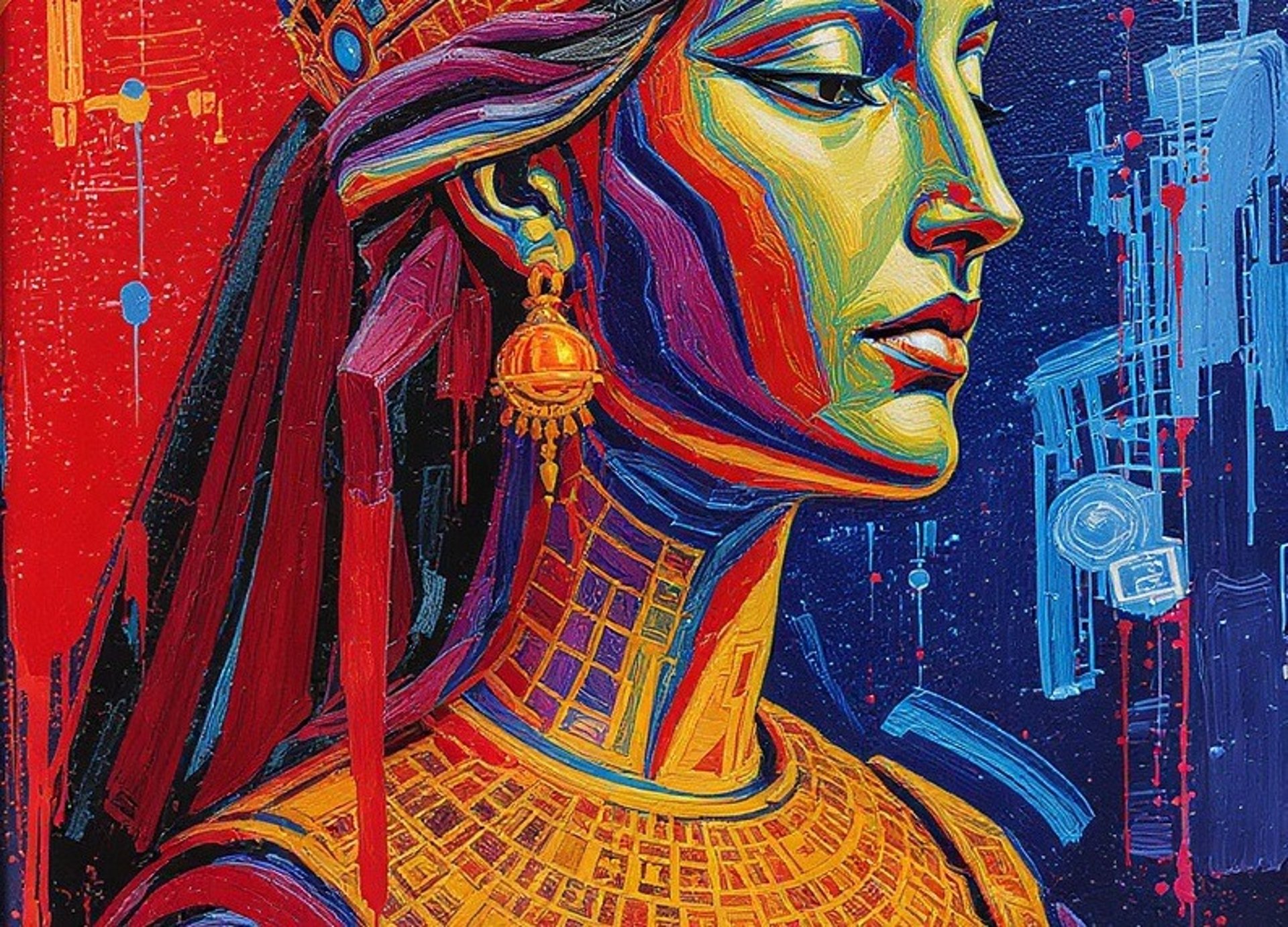 black blue and yellow textile