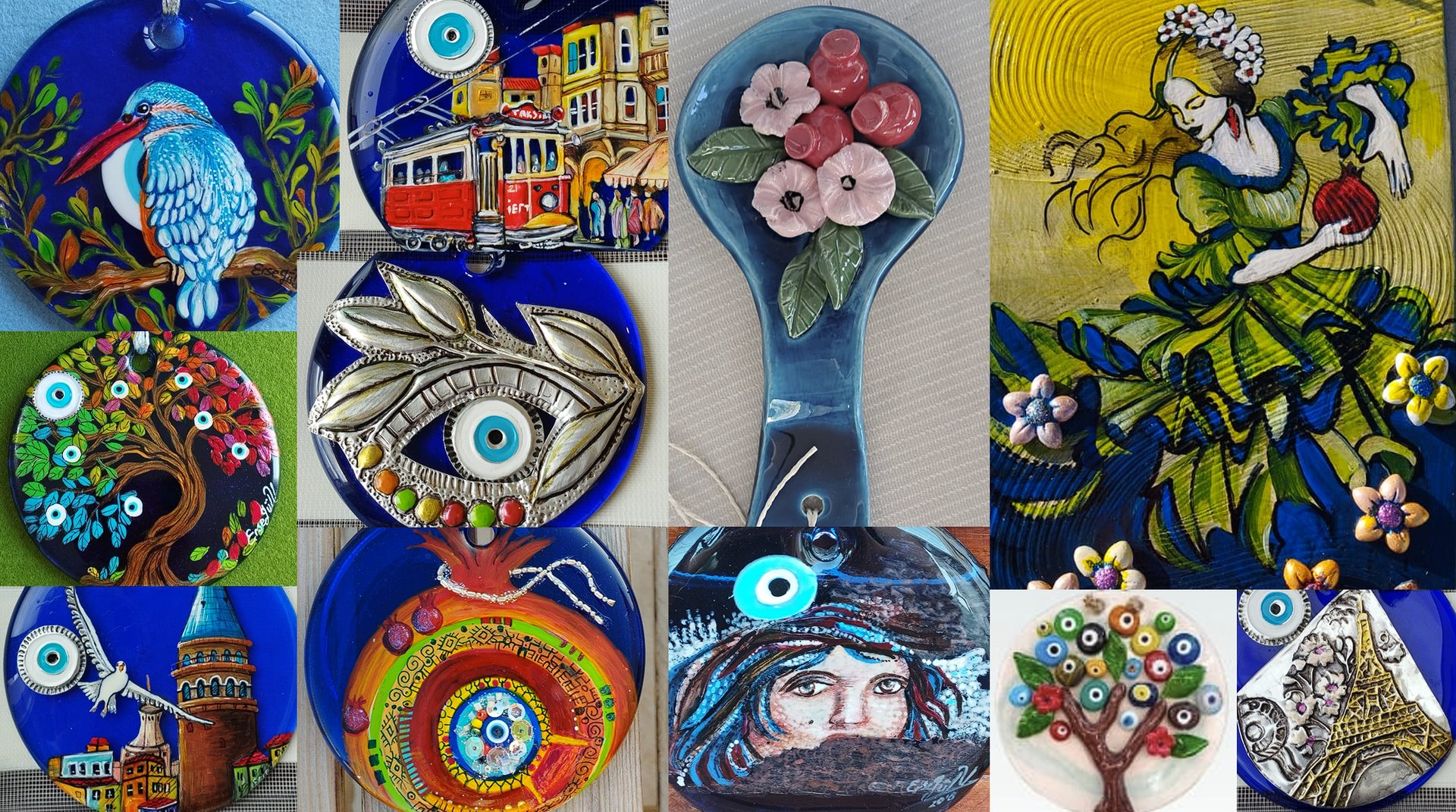 black blue and yellow textile