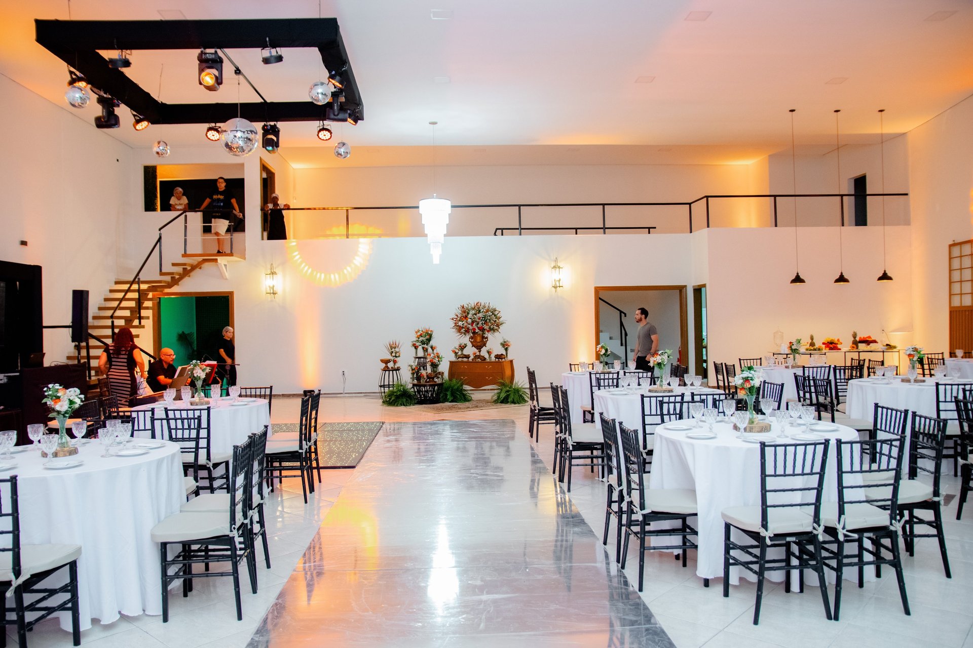 an abstract photo of a curved building with a blue sky in the background