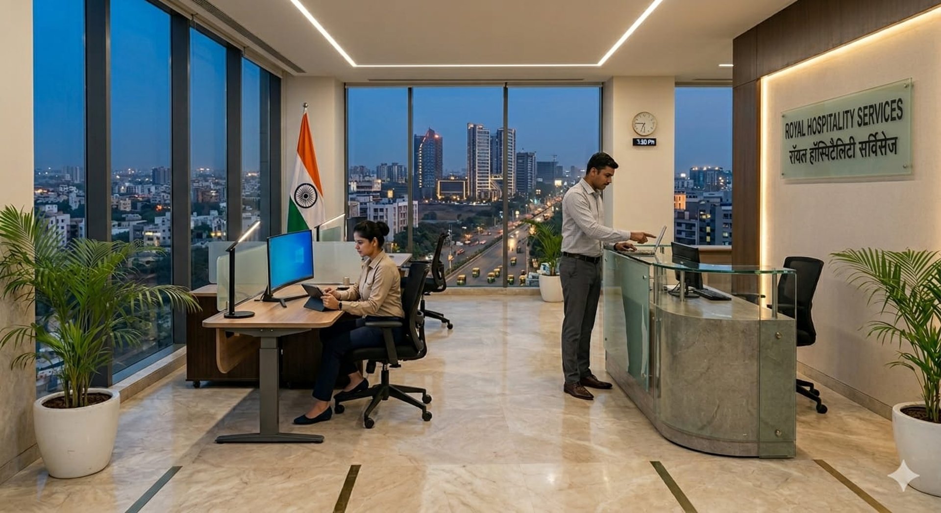 gray computer monitor