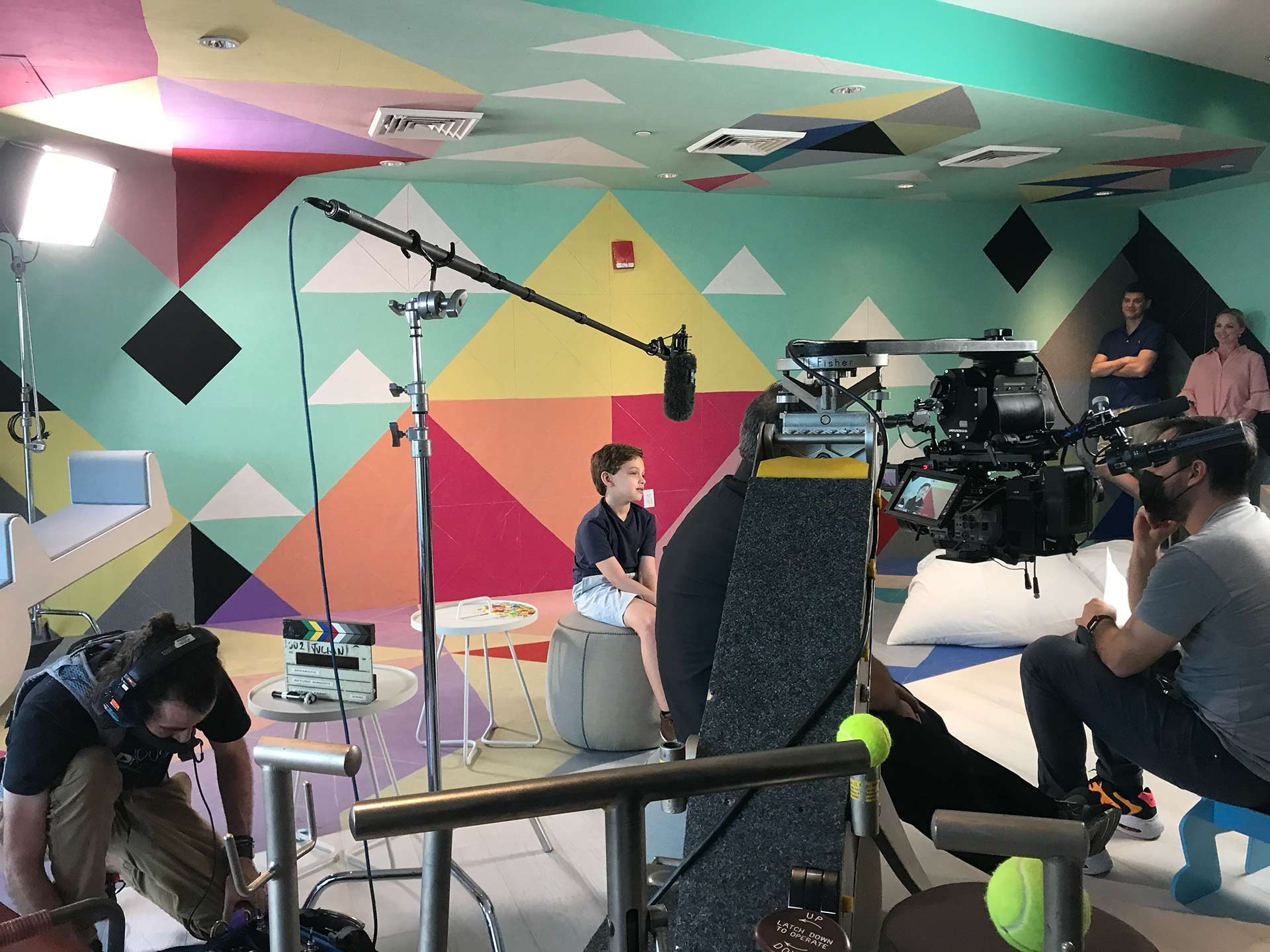 black blue and yellow textile