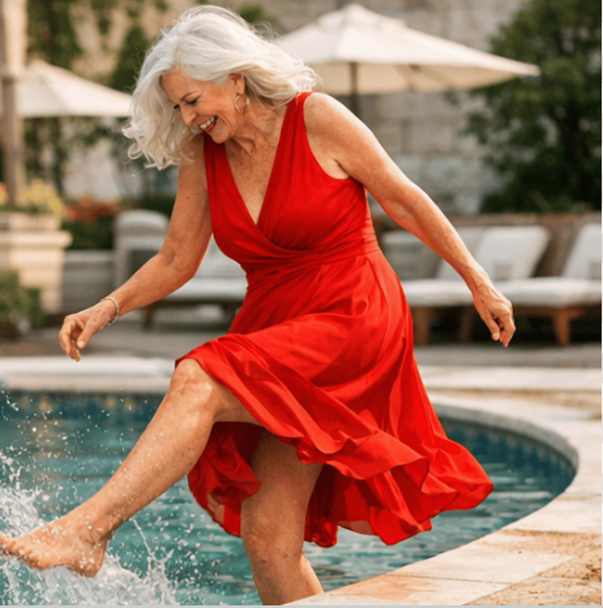 pink and white abstract painting