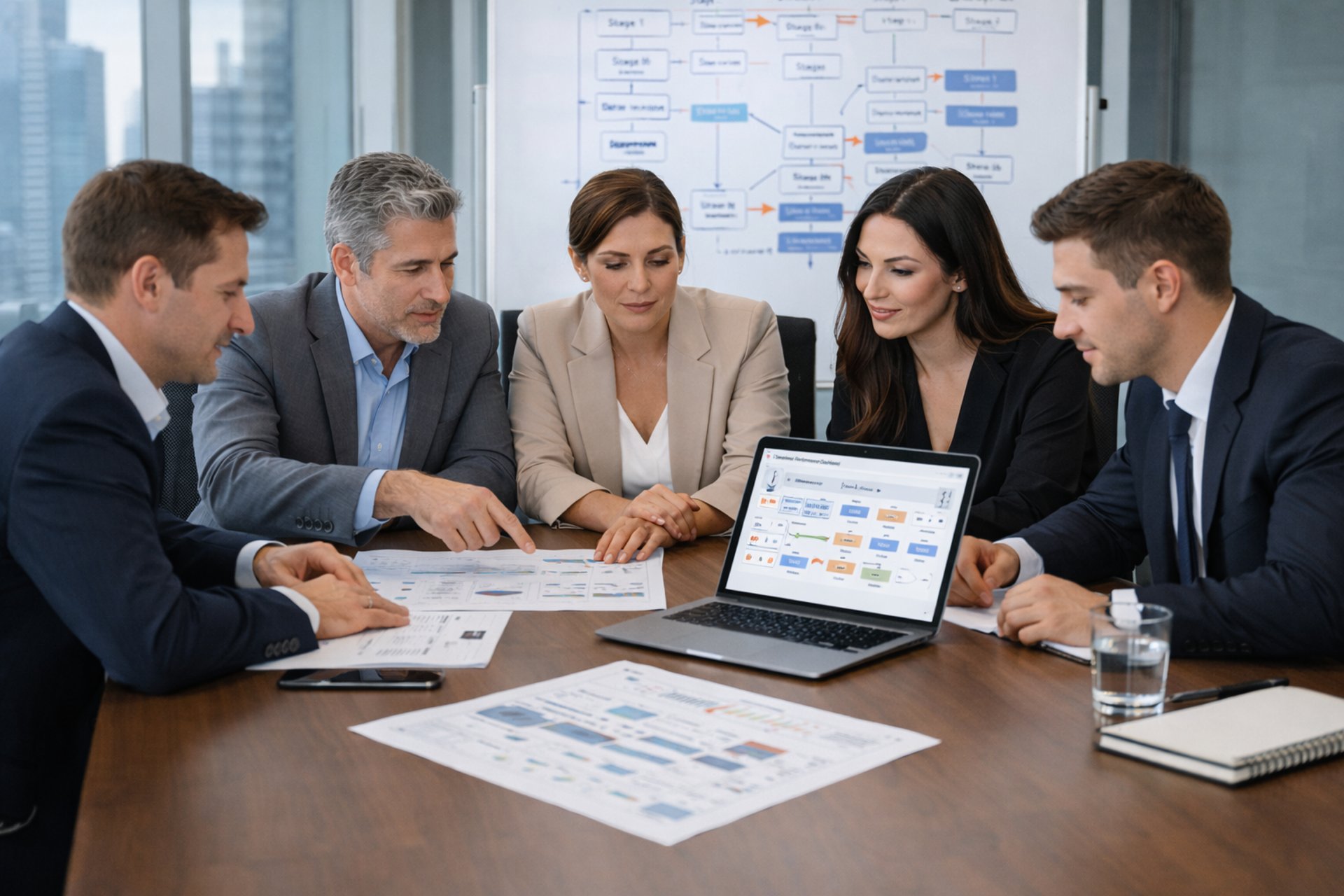 an abstract photo of a curved building with a blue sky in the background