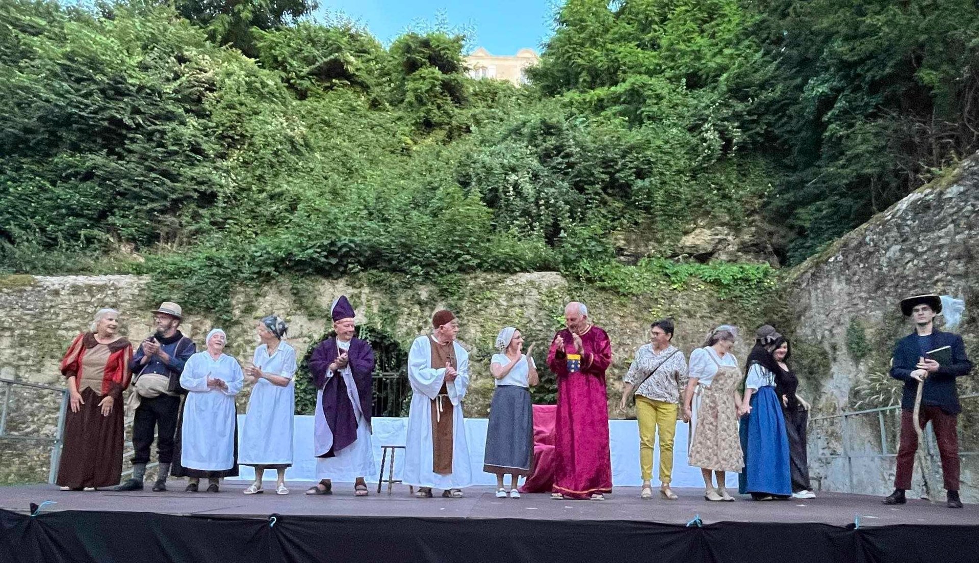 an abstract photo of a curved building with a blue sky in the background