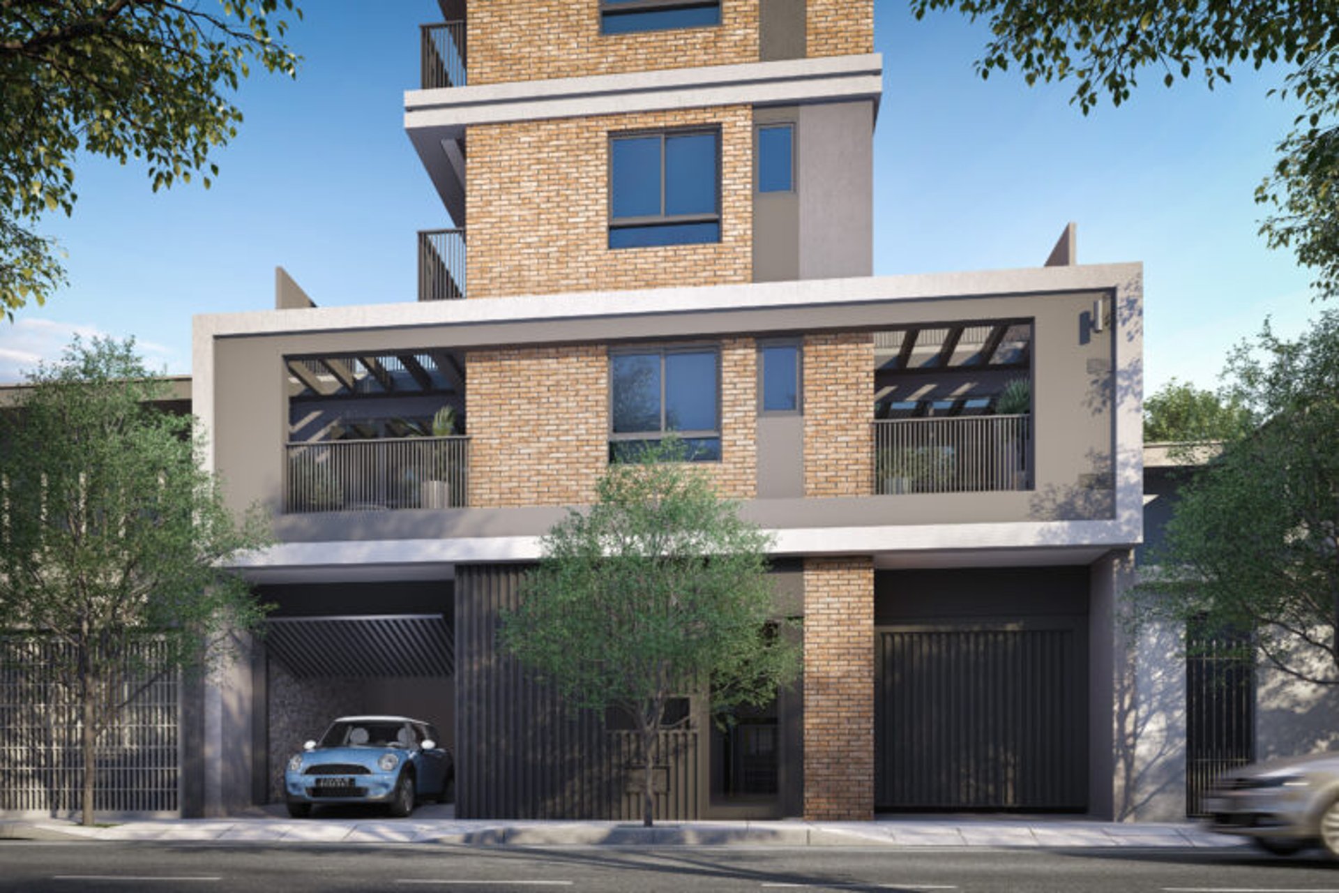 black and brown leather padded tub sofa