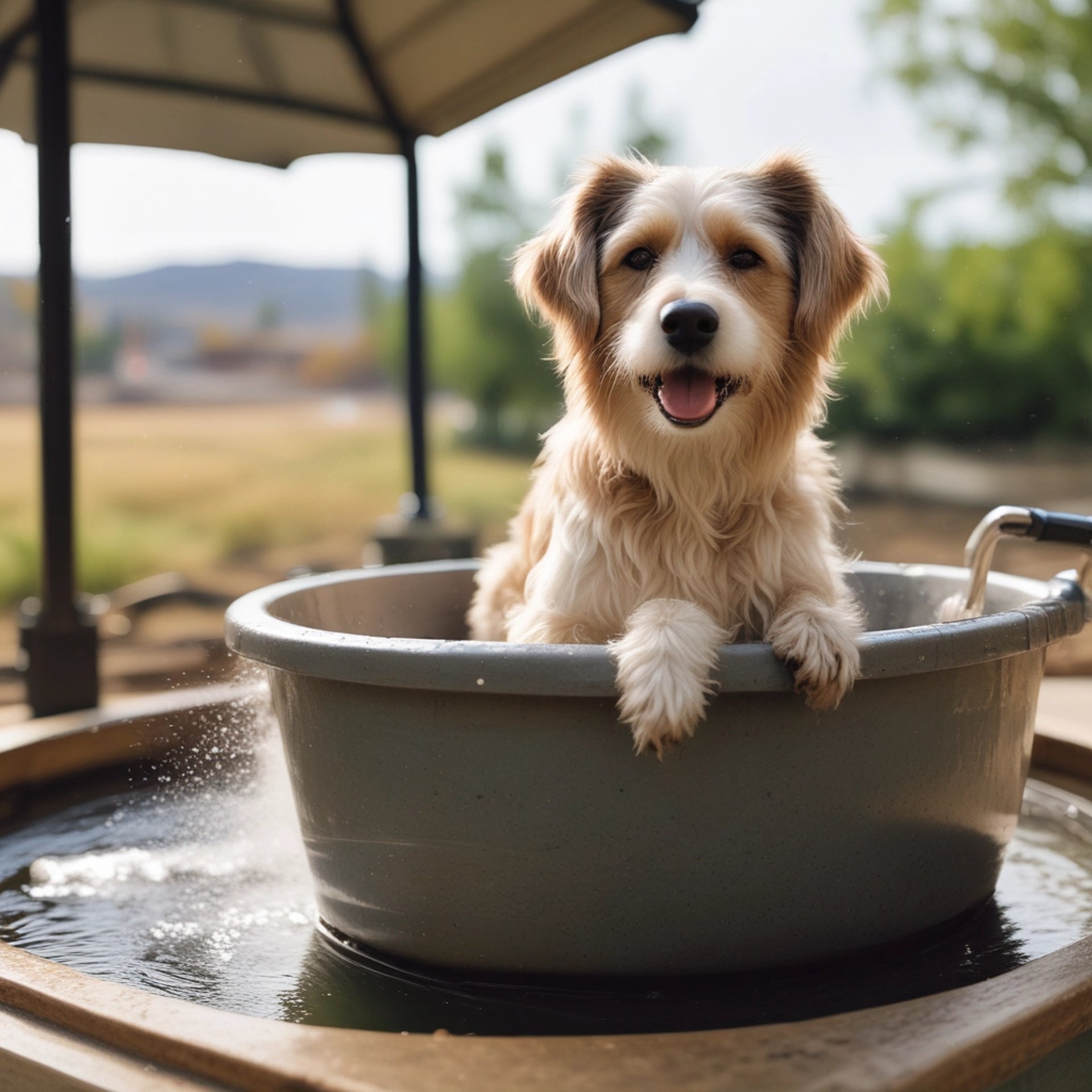 woman wearing yellow long-sleeved dress under white clouds and blue sky during daytime