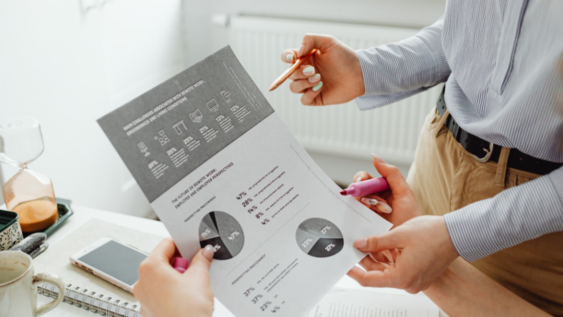 an abstract photo of a curved building with a blue sky in the background