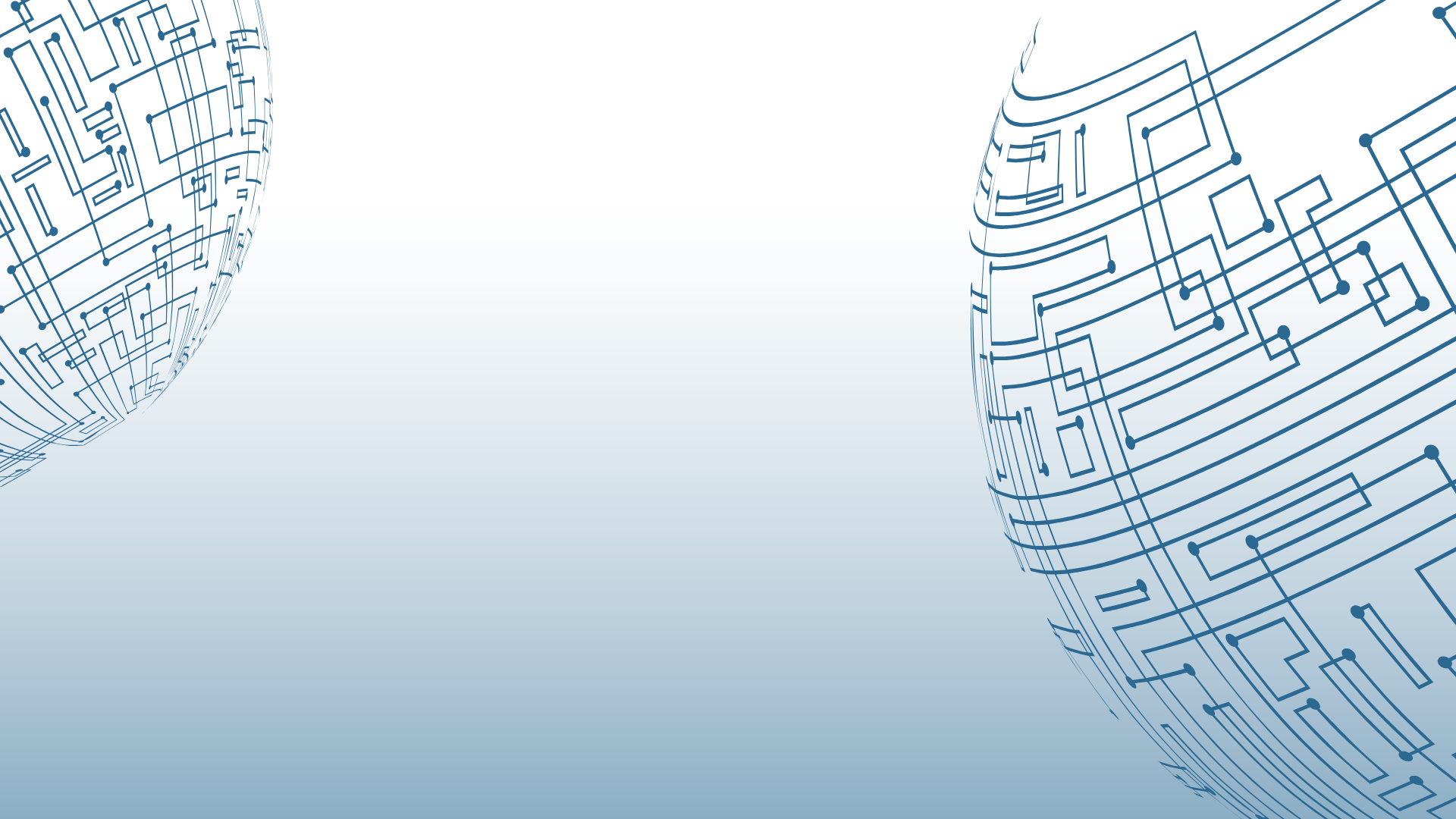 an abstract photo of a curved building with a blue sky in the background