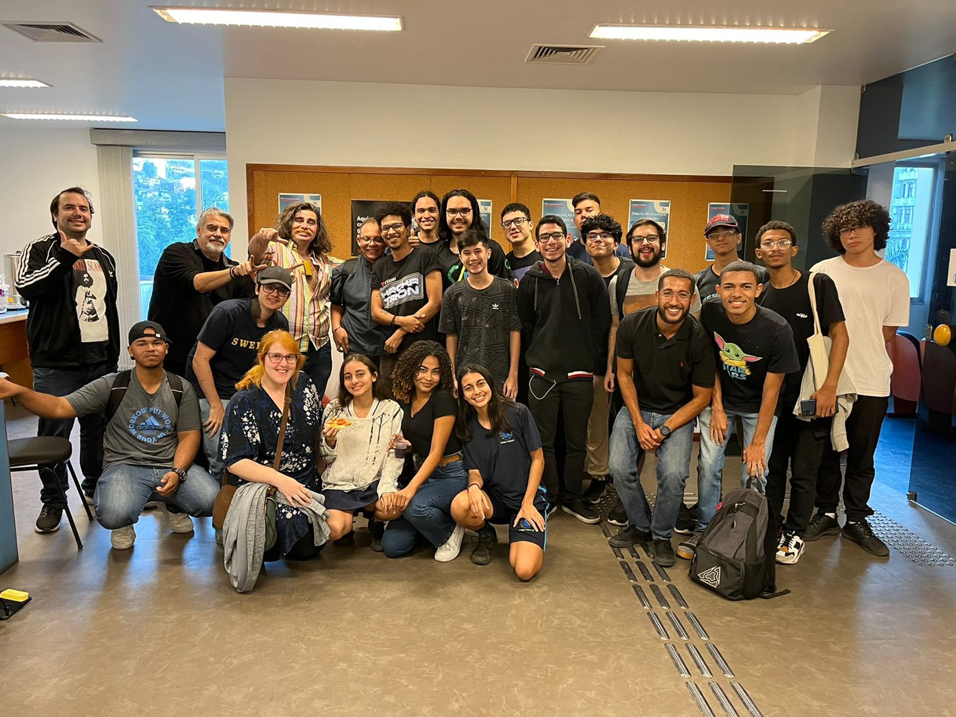 black and brown leather padded tub sofa