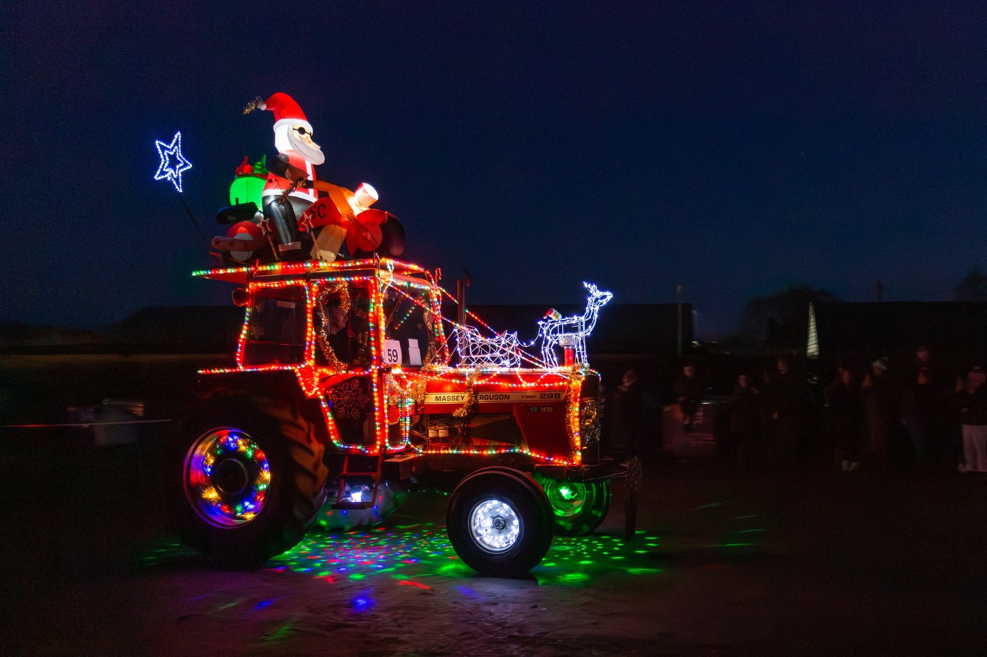 Suffolk Tractor Light Parade 2025 - Reason Marketing Marketing Consultant