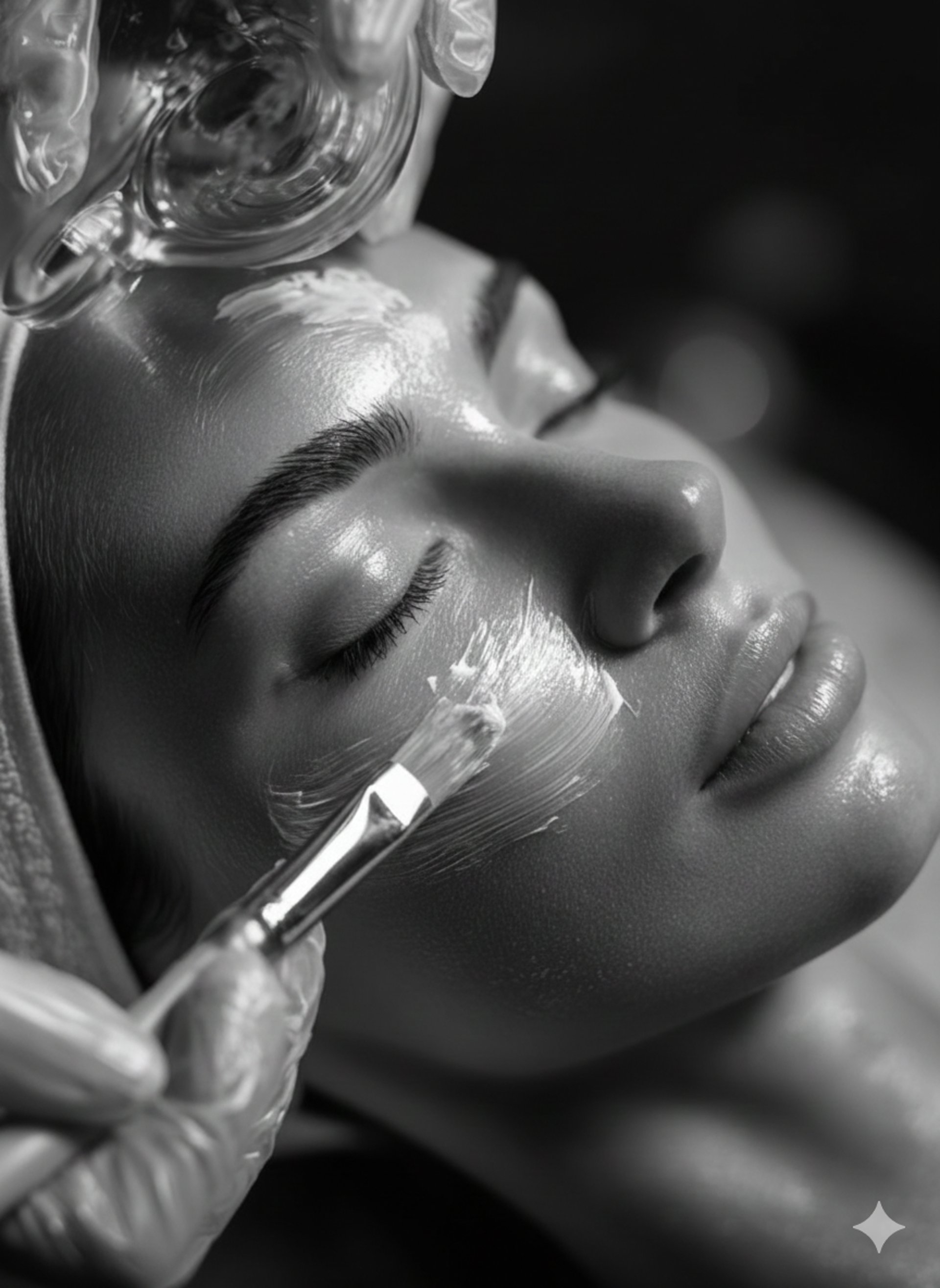 person holding dropper