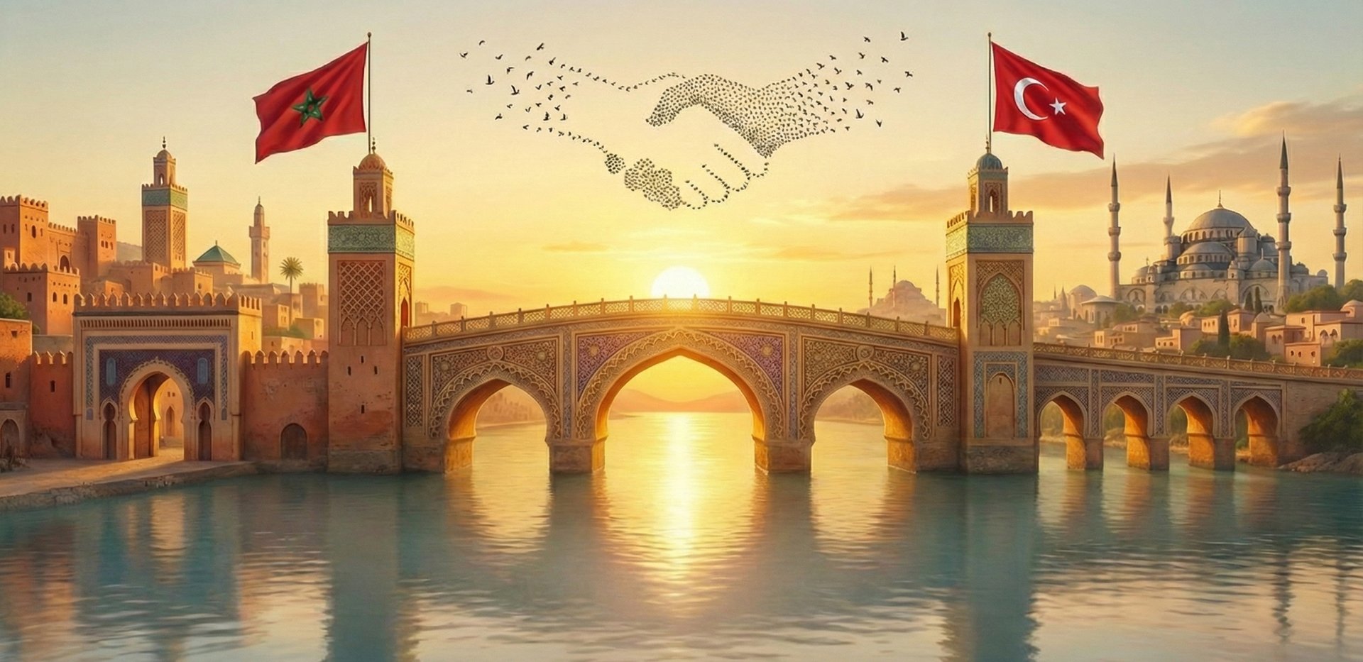 an abstract photo of a curved building with a blue sky in the background