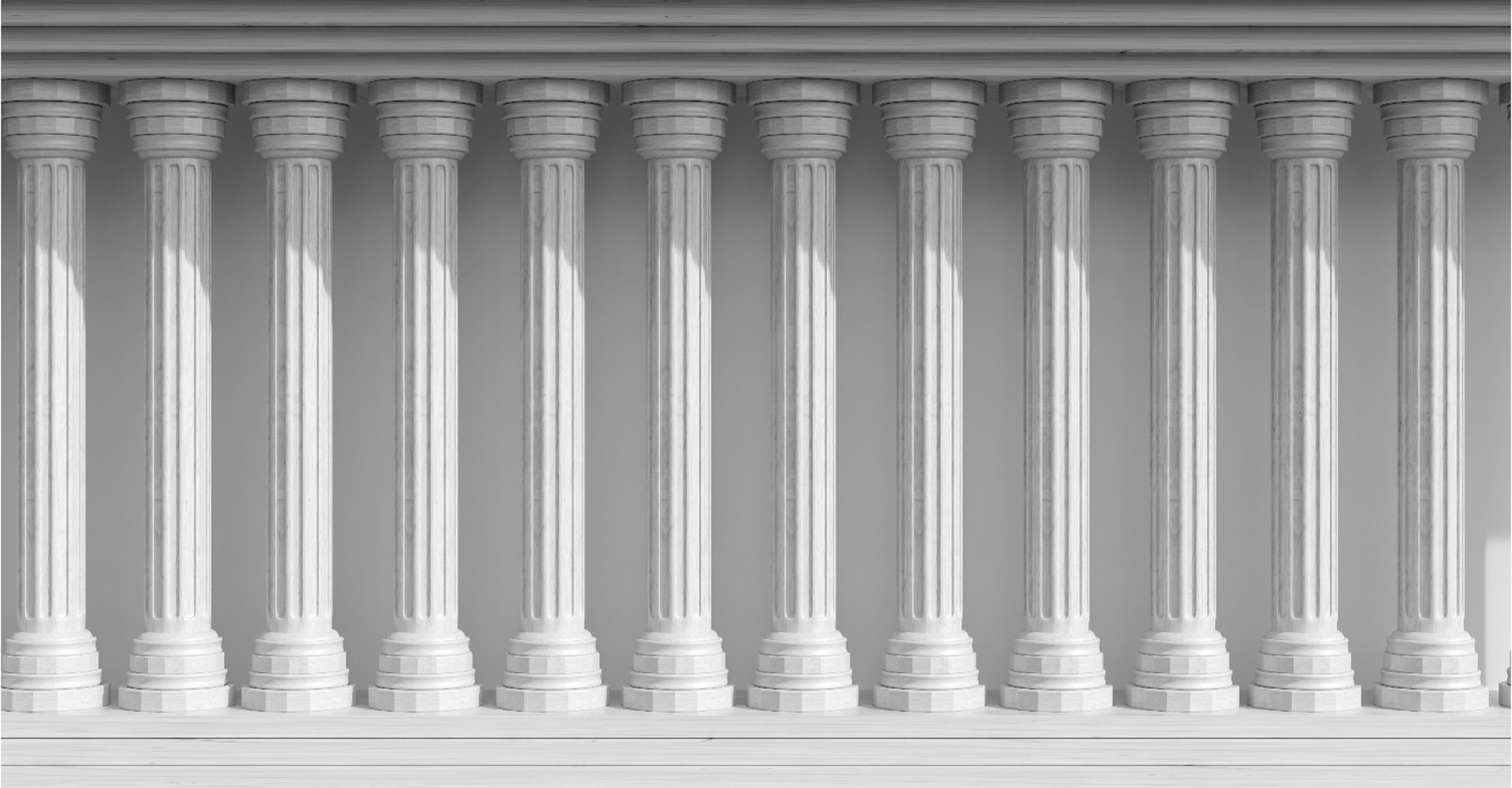 grayscale photo of a building