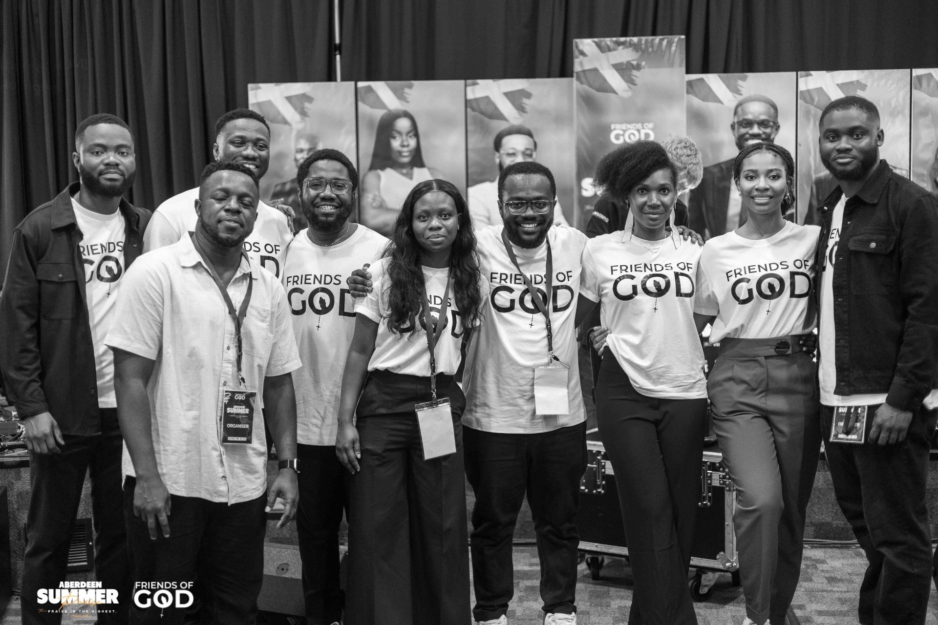 an abstract photo of a curved building with a blue sky in the background