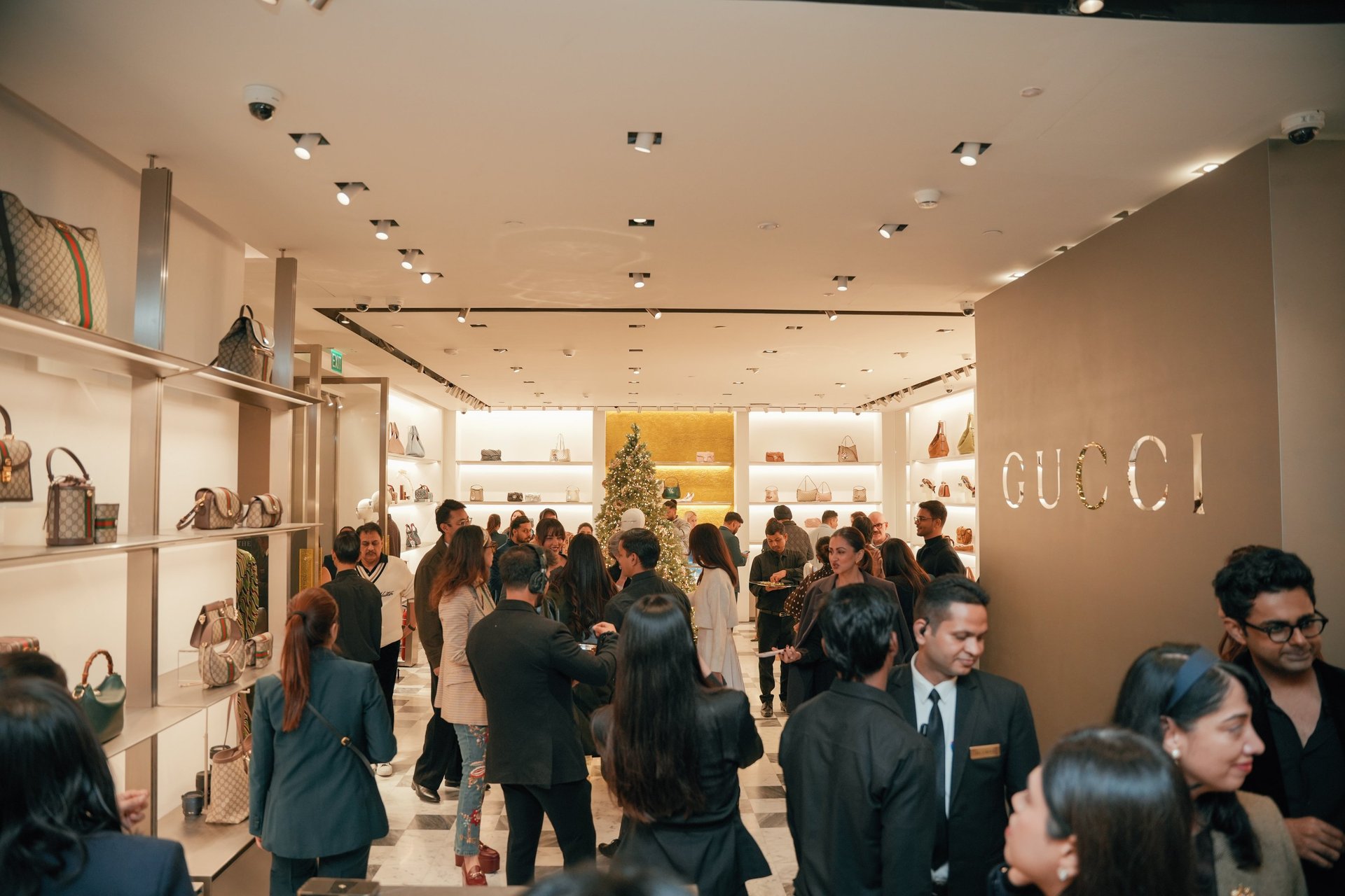 an abstract photo of a curved building with a blue sky in the background
