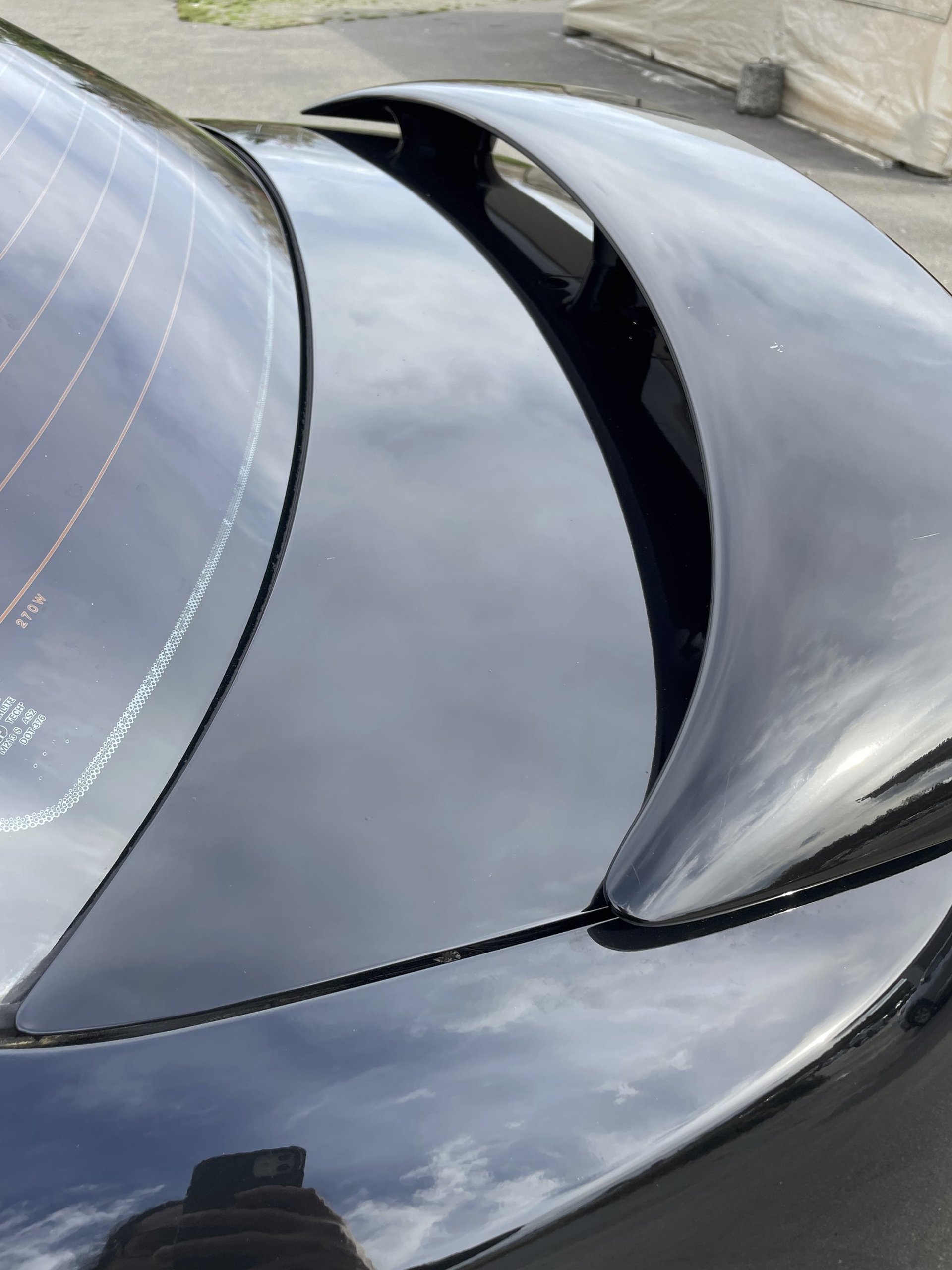 a close up of a car covered in rain