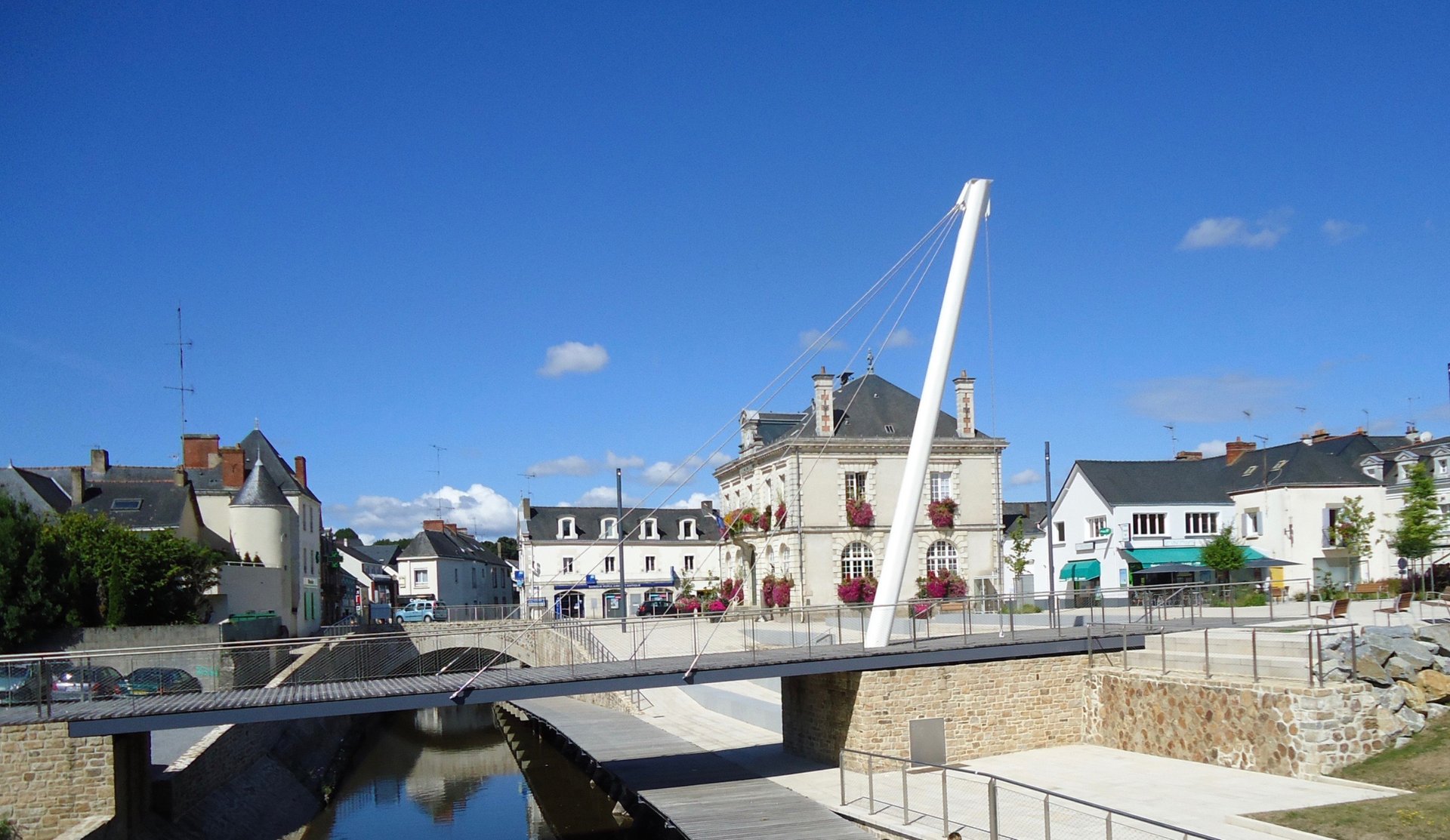 mountain range under blue sky