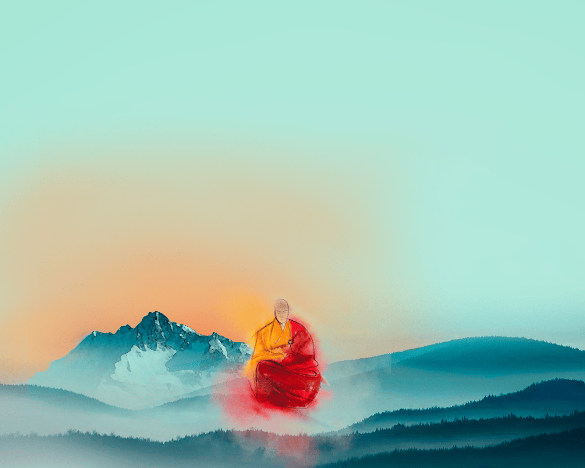 an abstract photo of a curved building with a blue sky in the background