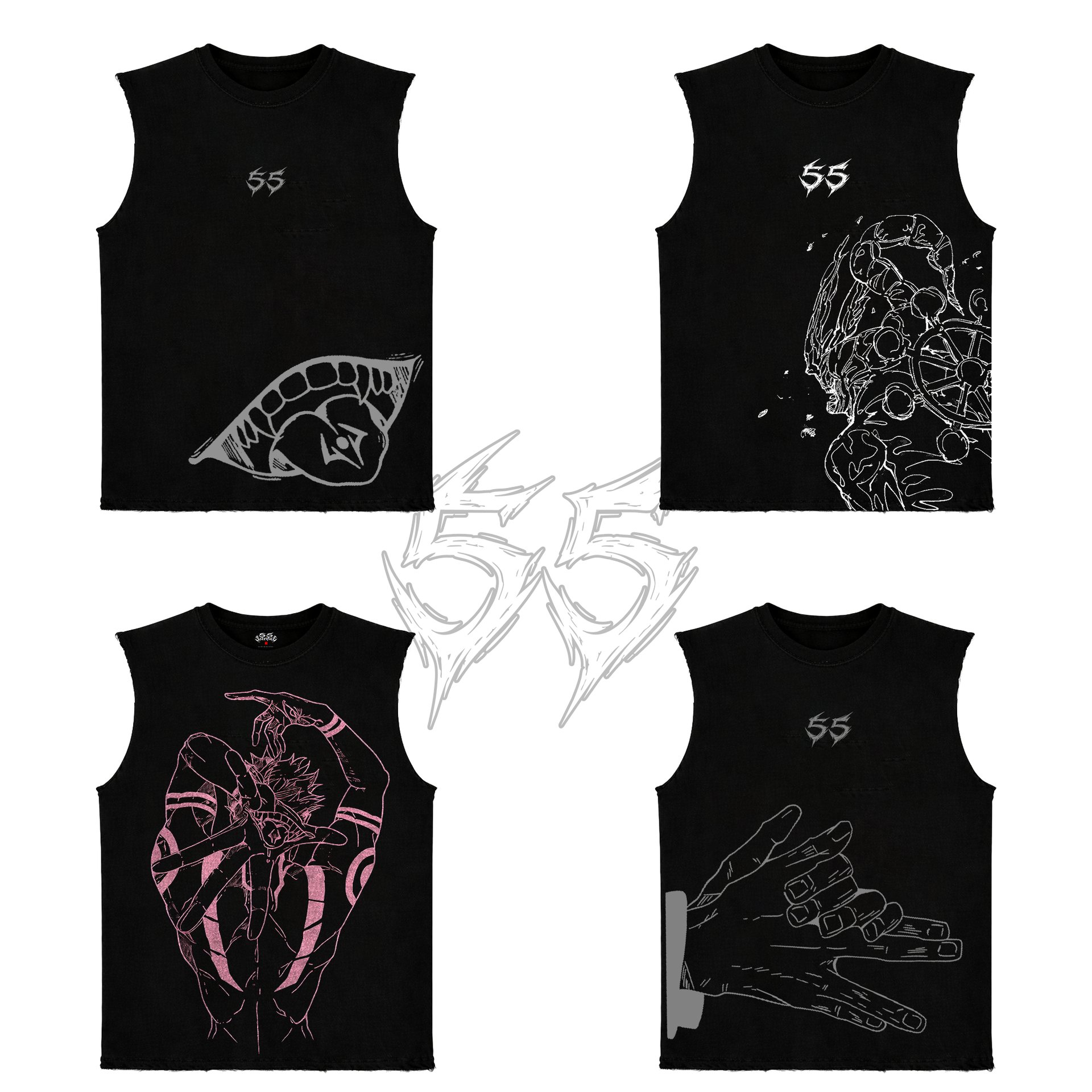 black and white bed linen