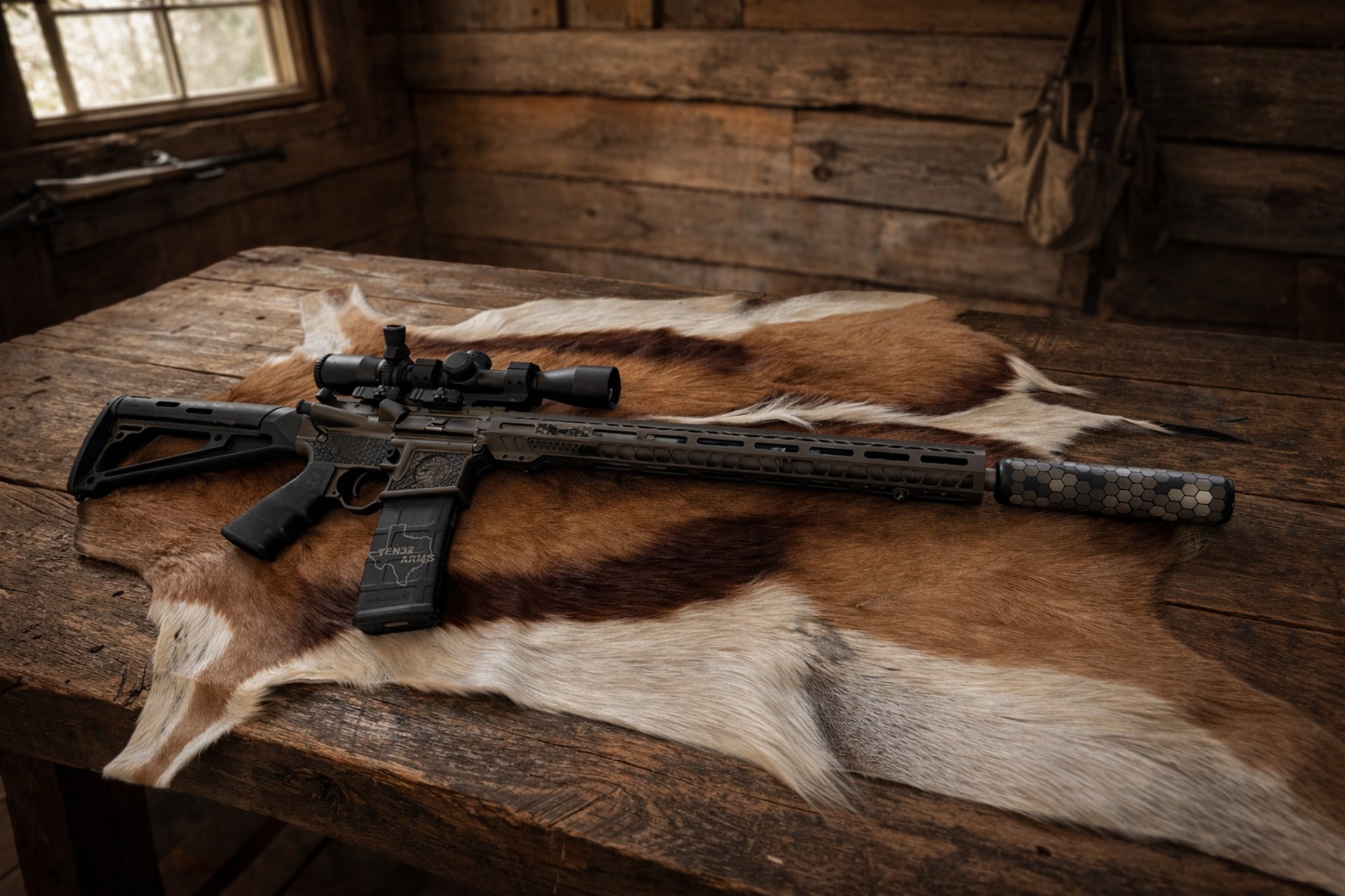 person wearing grey knit sweater