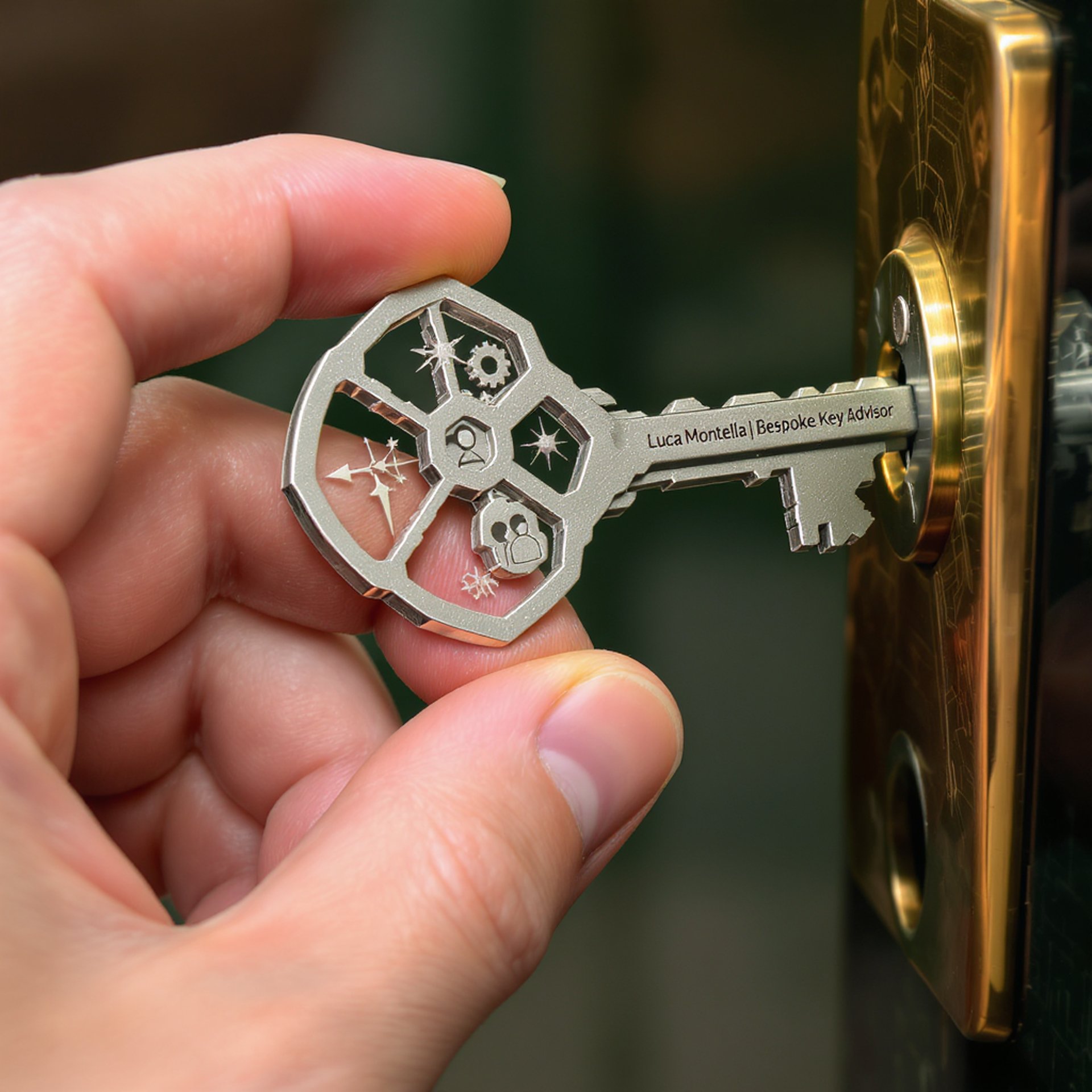 person standing near the stairs