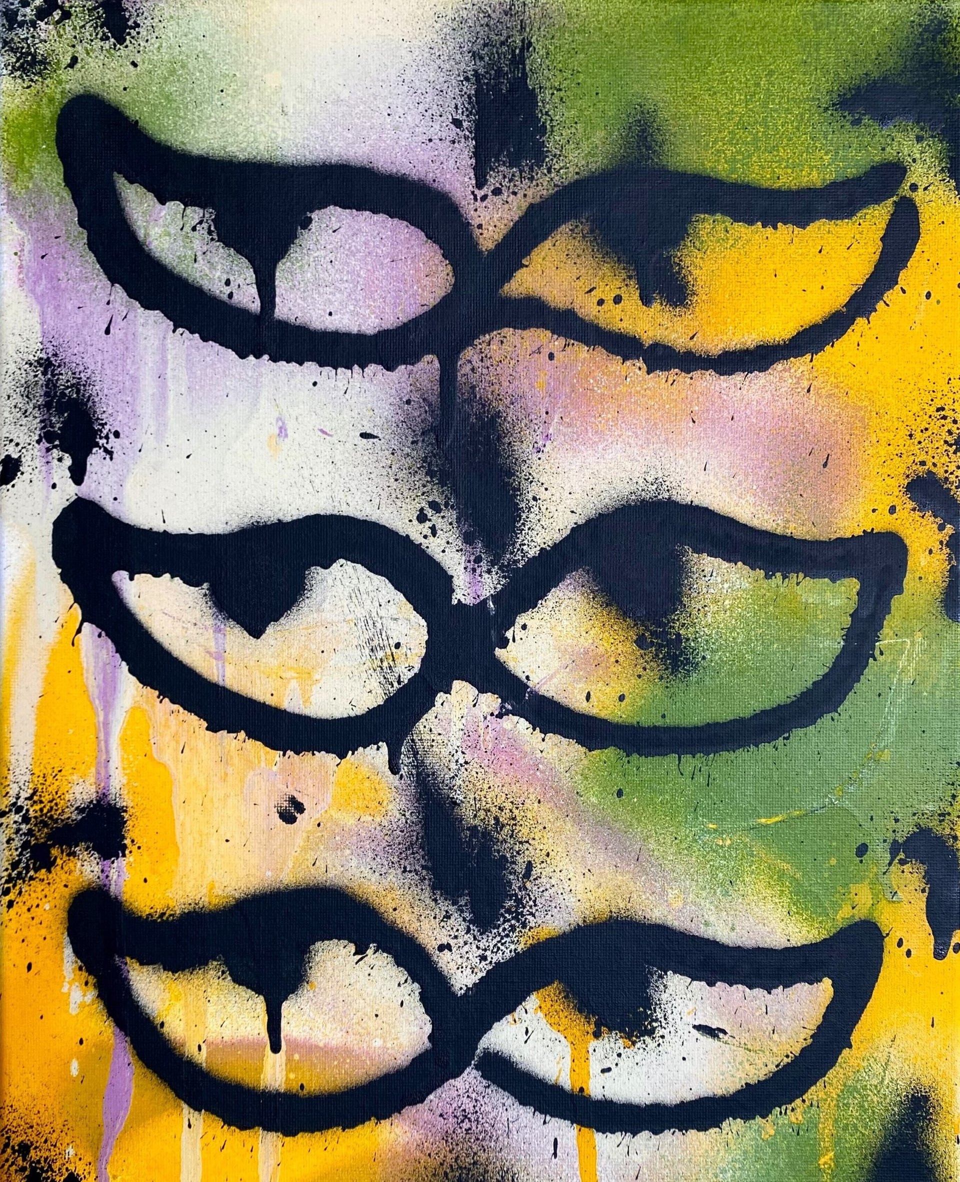 an abstract photo of a curved building with a blue sky in the background