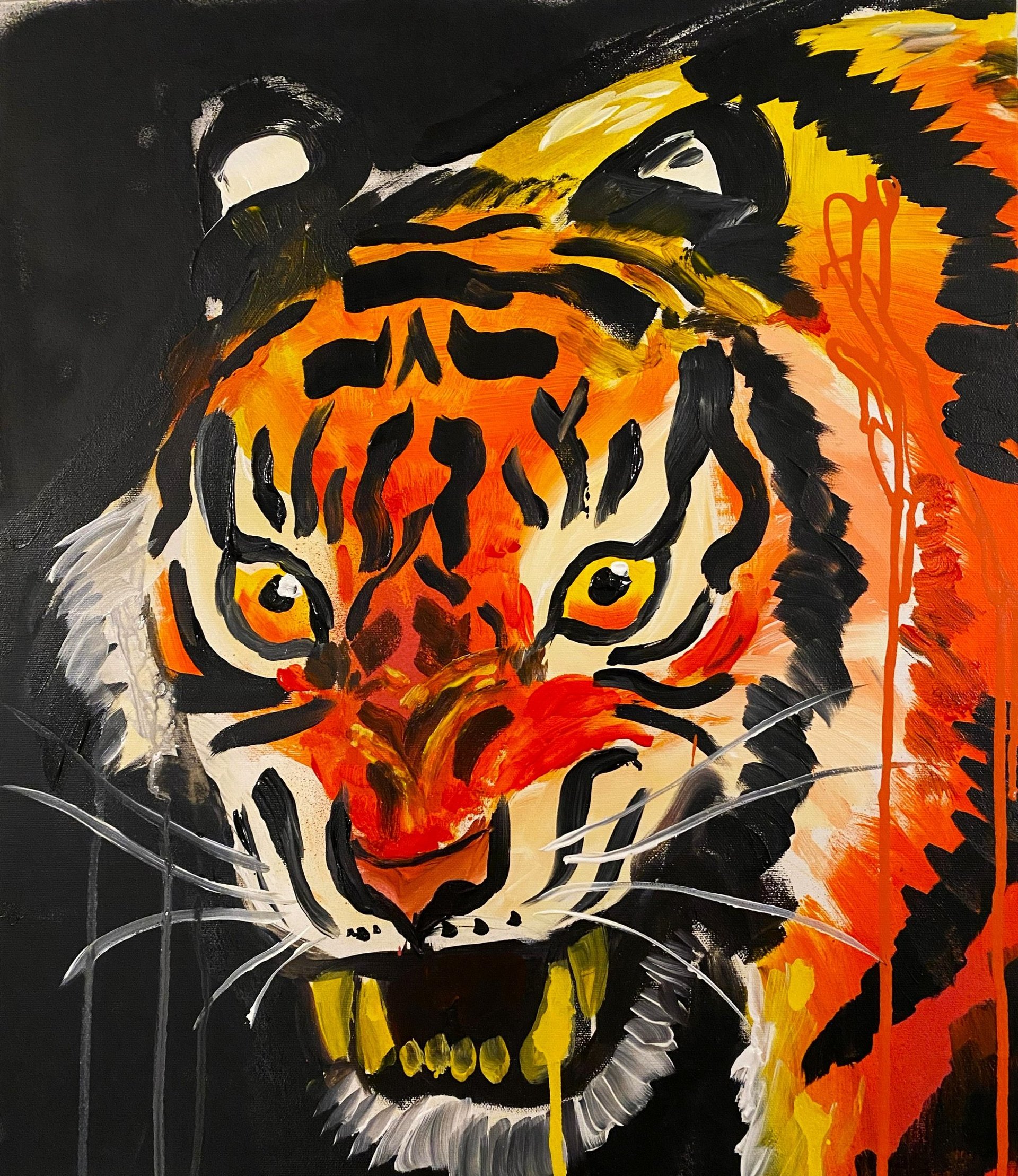 an abstract photo of a curved building with a blue sky in the background