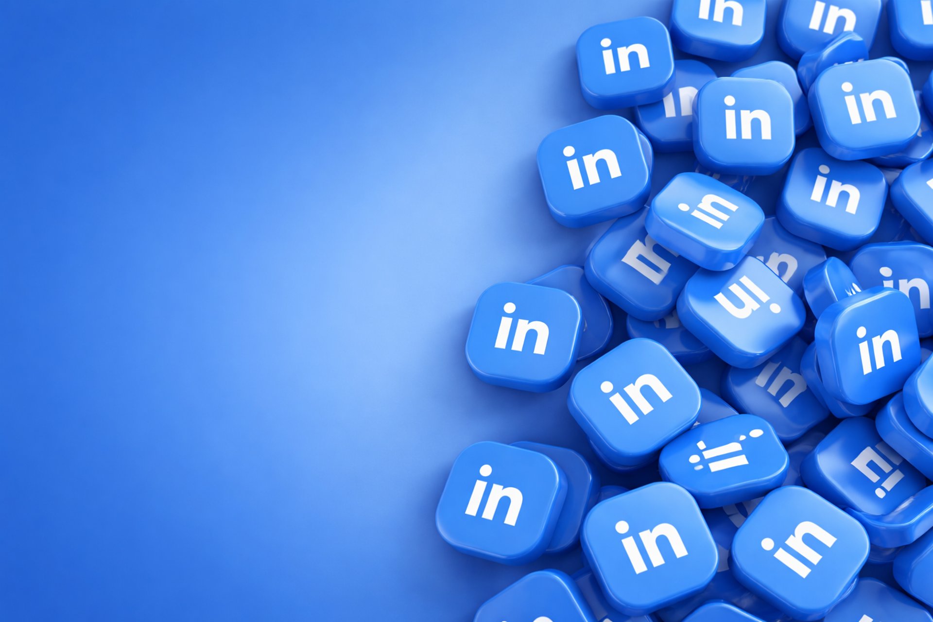 Visual representation of a LinkedIn outreach system including connection requests, follow-up messages, and email outreach