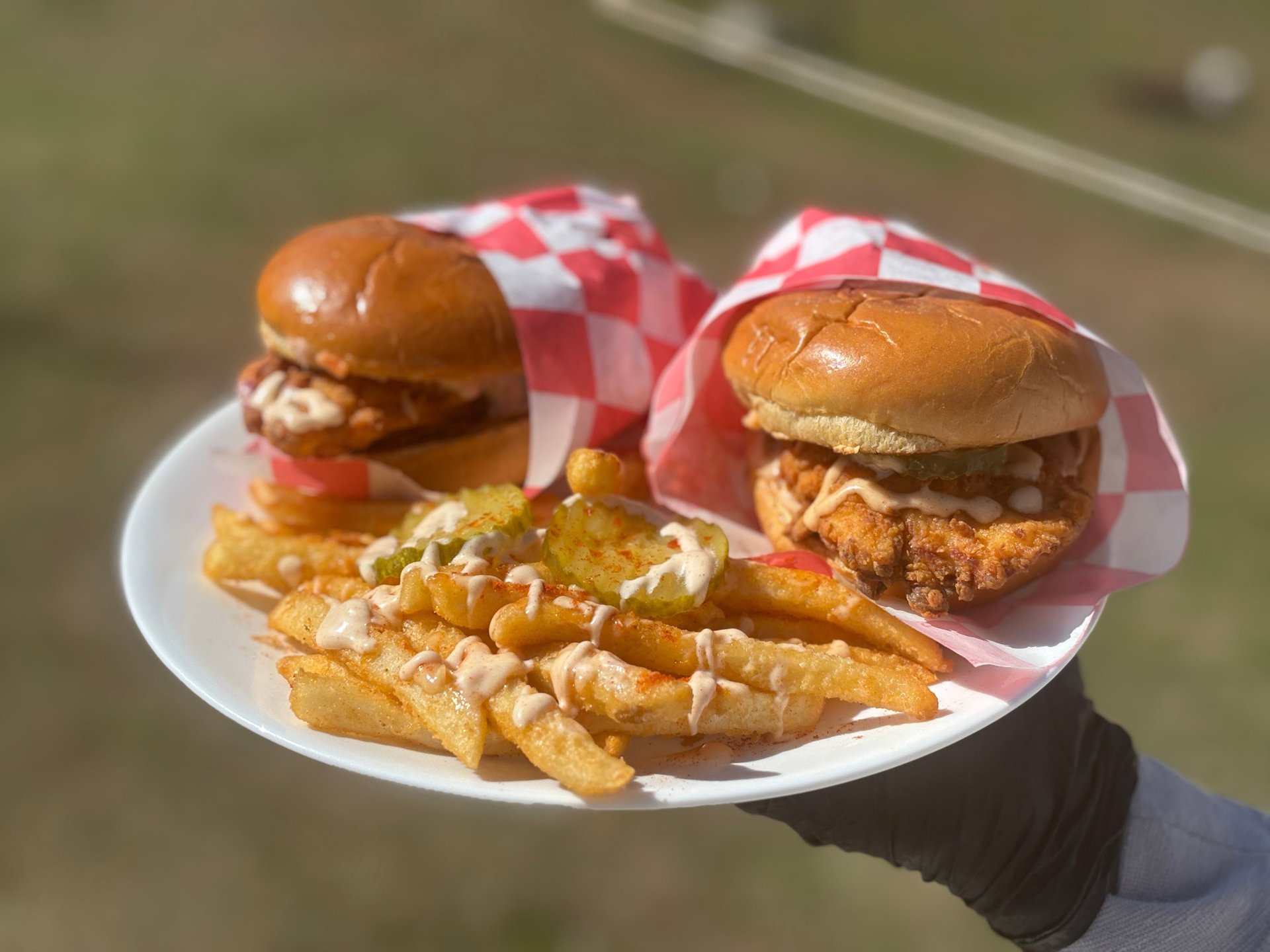 burger with lettuce and tomato