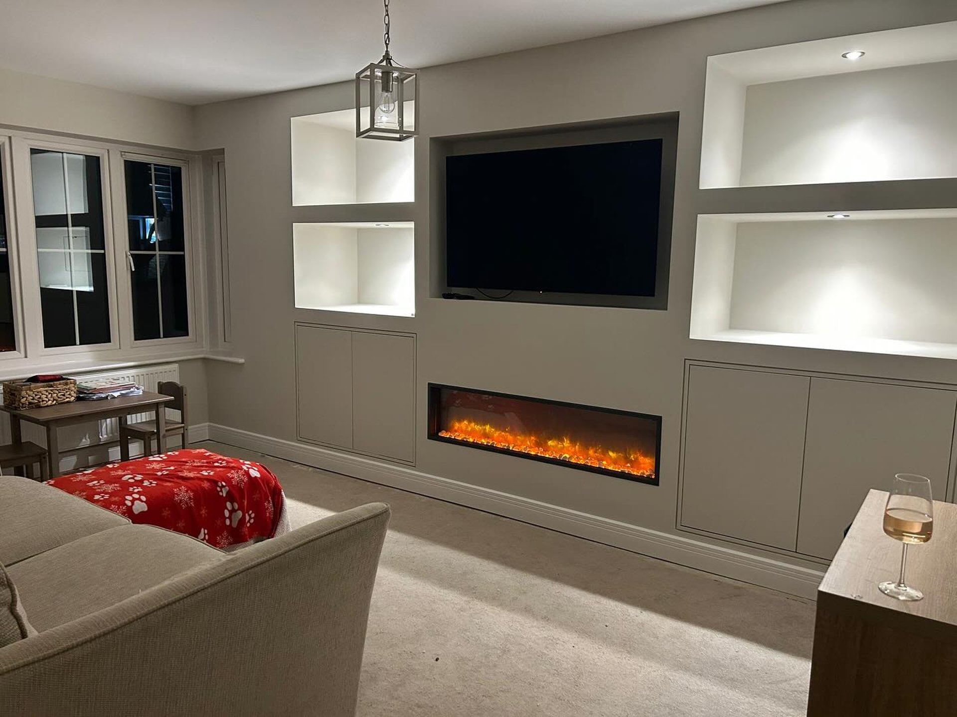 black and brown leather padded tub sofa