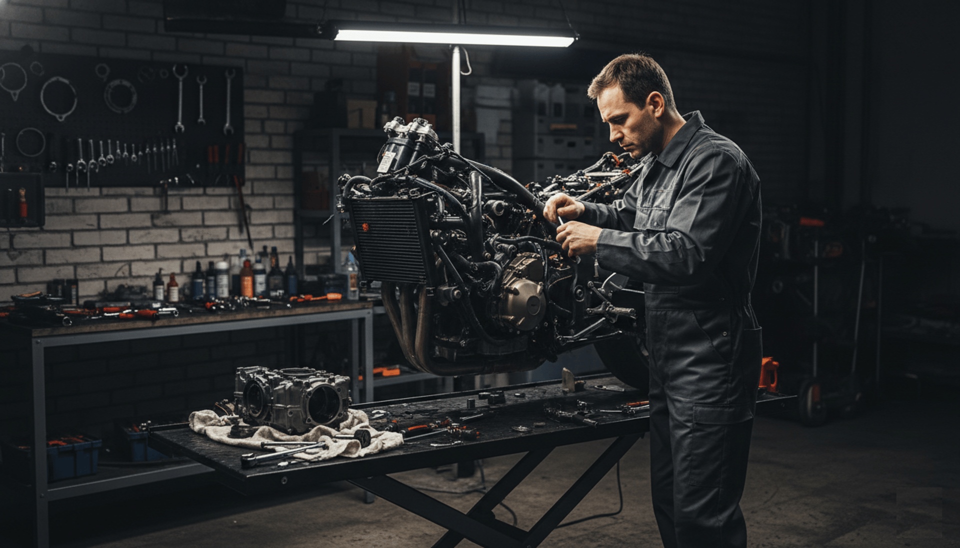 an abstract photo of a curved building with a blue sky in the background
