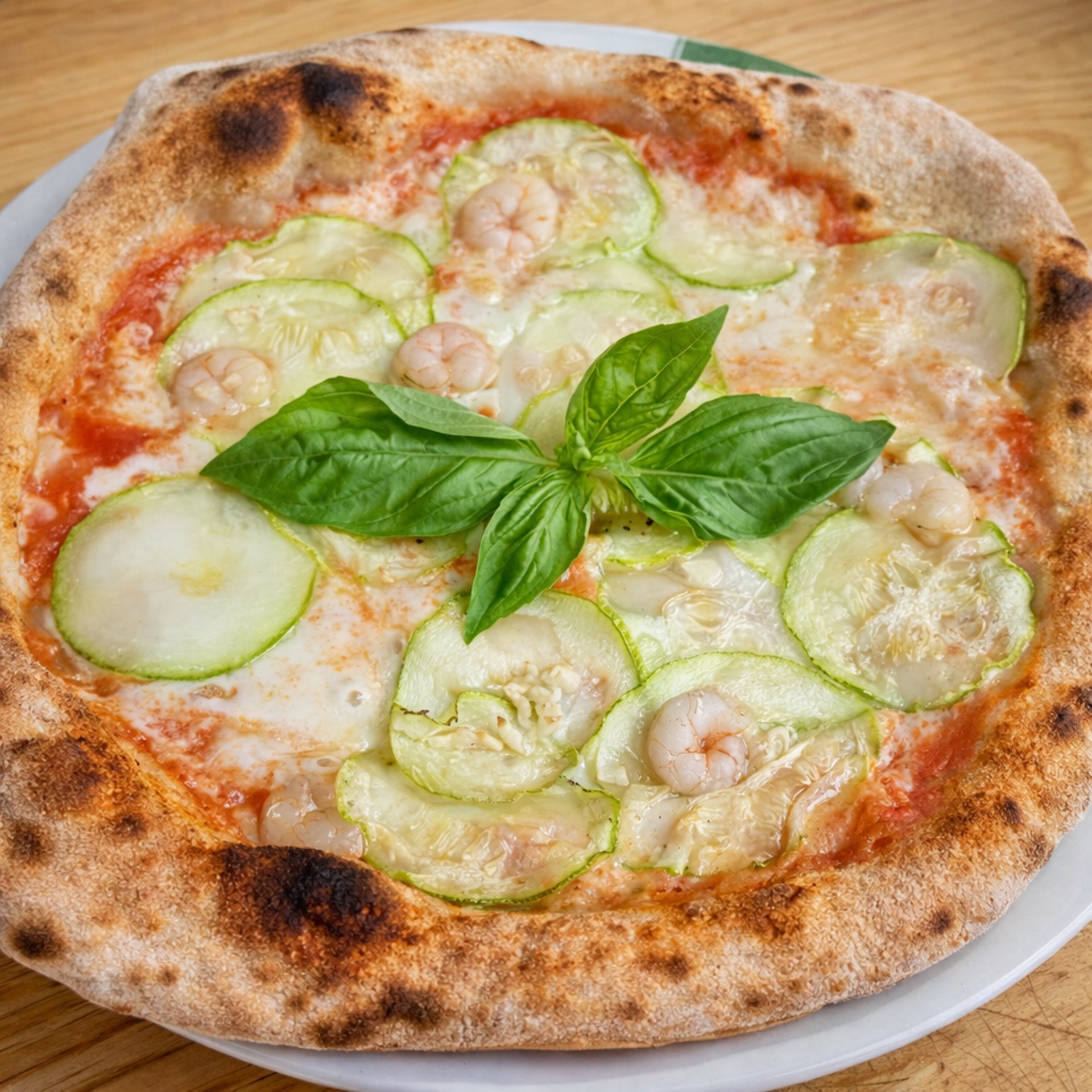 an abstract photo of a curved building with a blue sky in the background