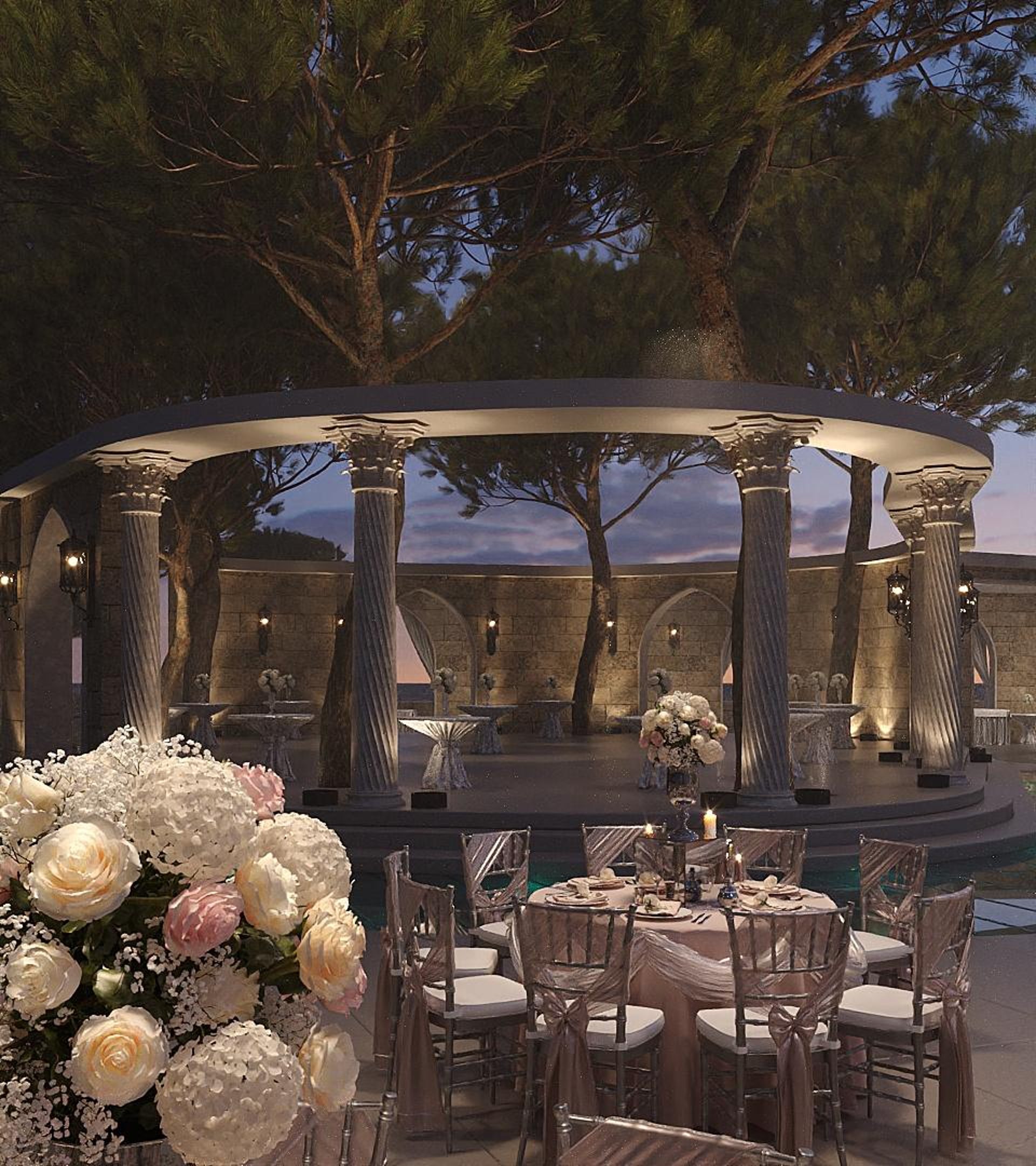 mountain range under blue sky