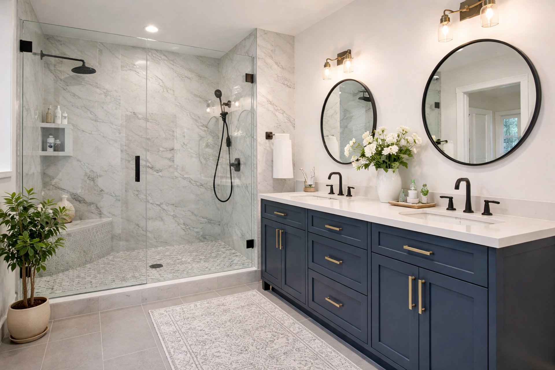 black and white bed linen