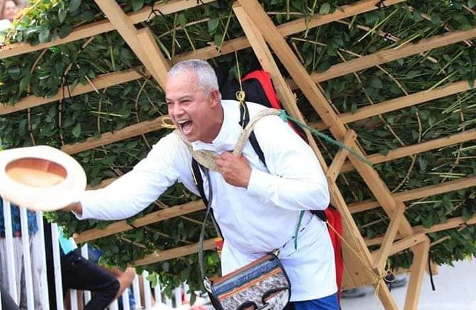 woman wearing yellow long-sleeved dress under white clouds and blue sky during daytime