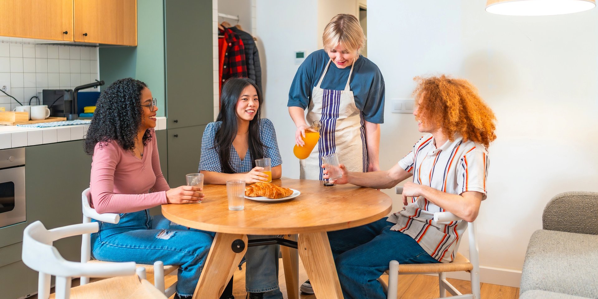 two men hugging on focus photography