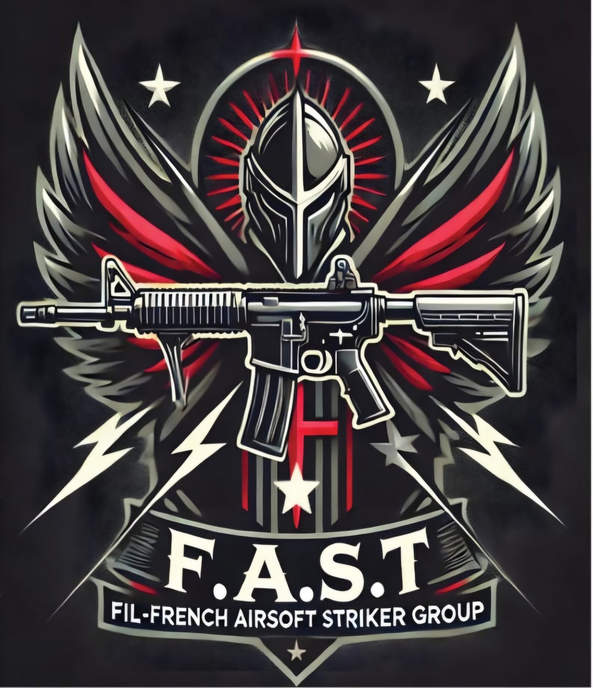 A rifle laying on the ground next to a rifle case