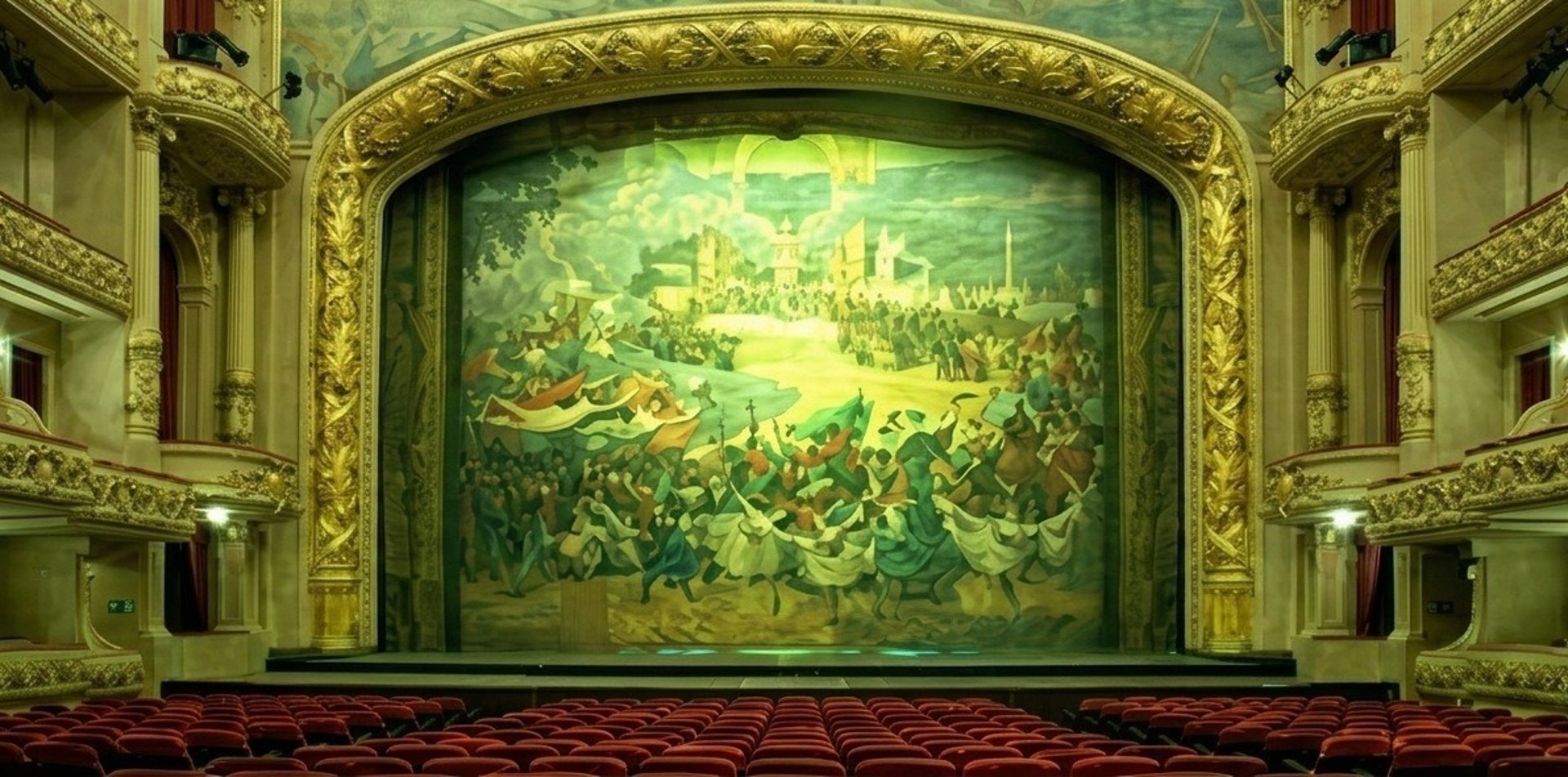 group on people inside building