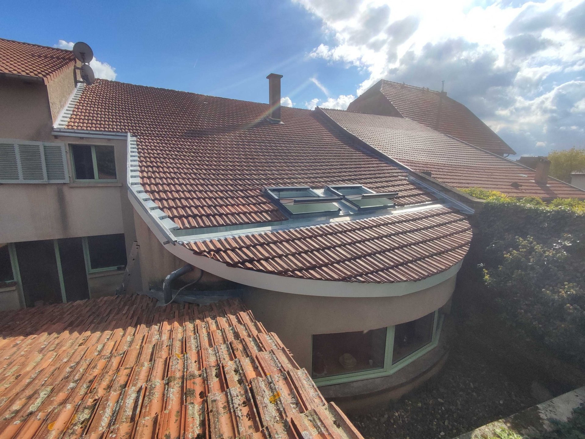 mountain range under blue sky