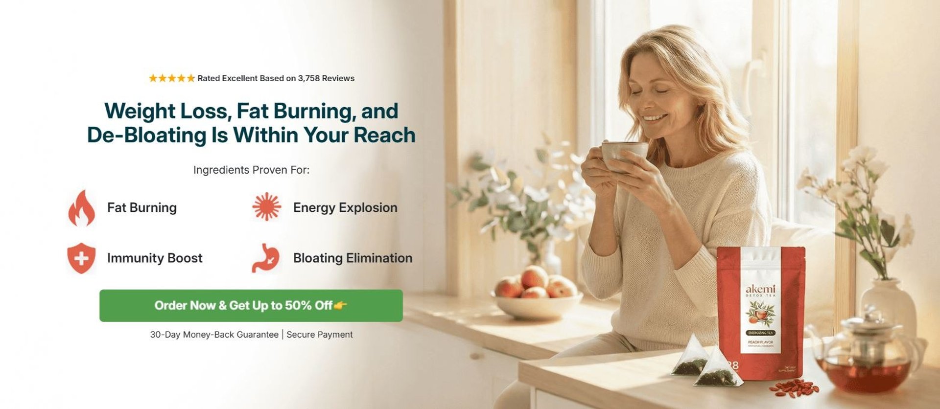 Akemi Detox Tea Canada Reviews & Benefits | Akemi Detox Tea