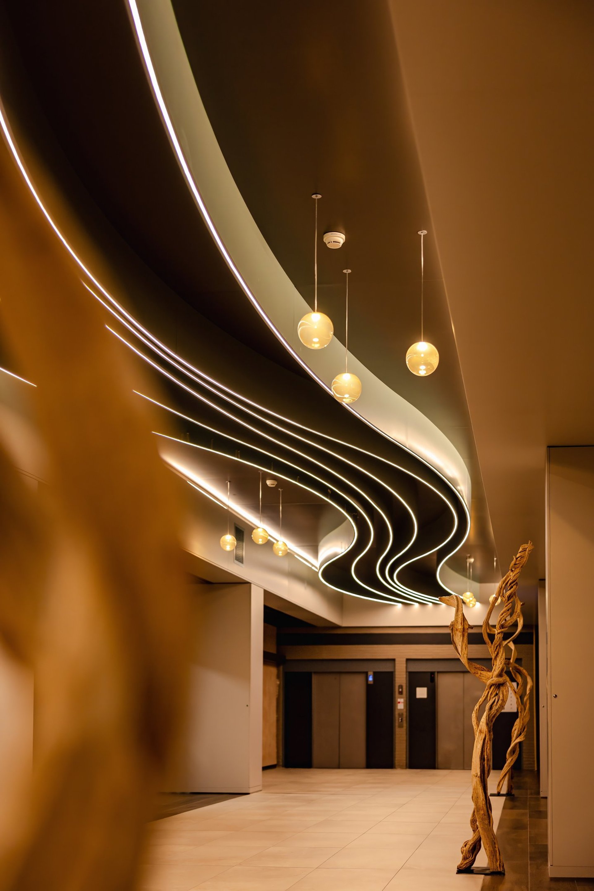 Giulia Sbrogiò | designer - Progettazione d'interni - soffitto - cealing - progettazione hotel - hotel - hotellery