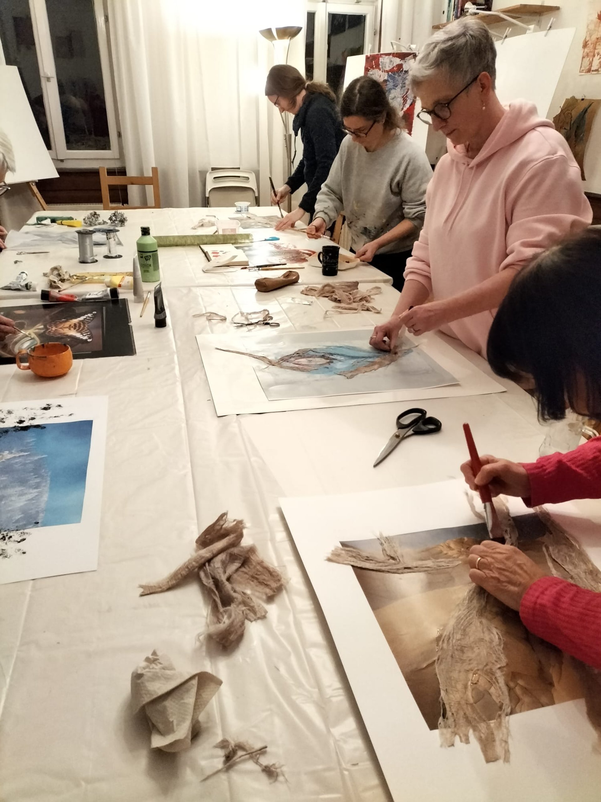 woman wearing yellow long-sleeved dress under white clouds and blue sky during daytime