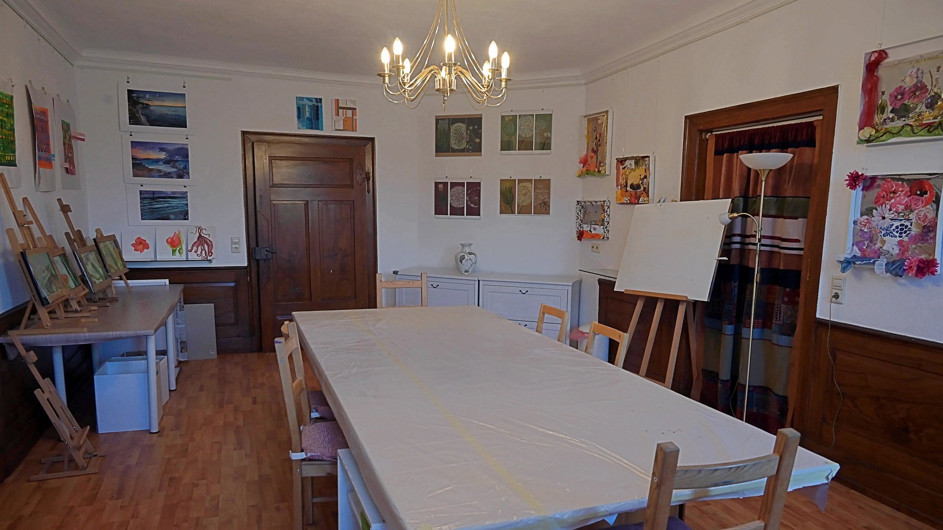 woman wearing yellow long-sleeved dress under white clouds and blue sky during daytime