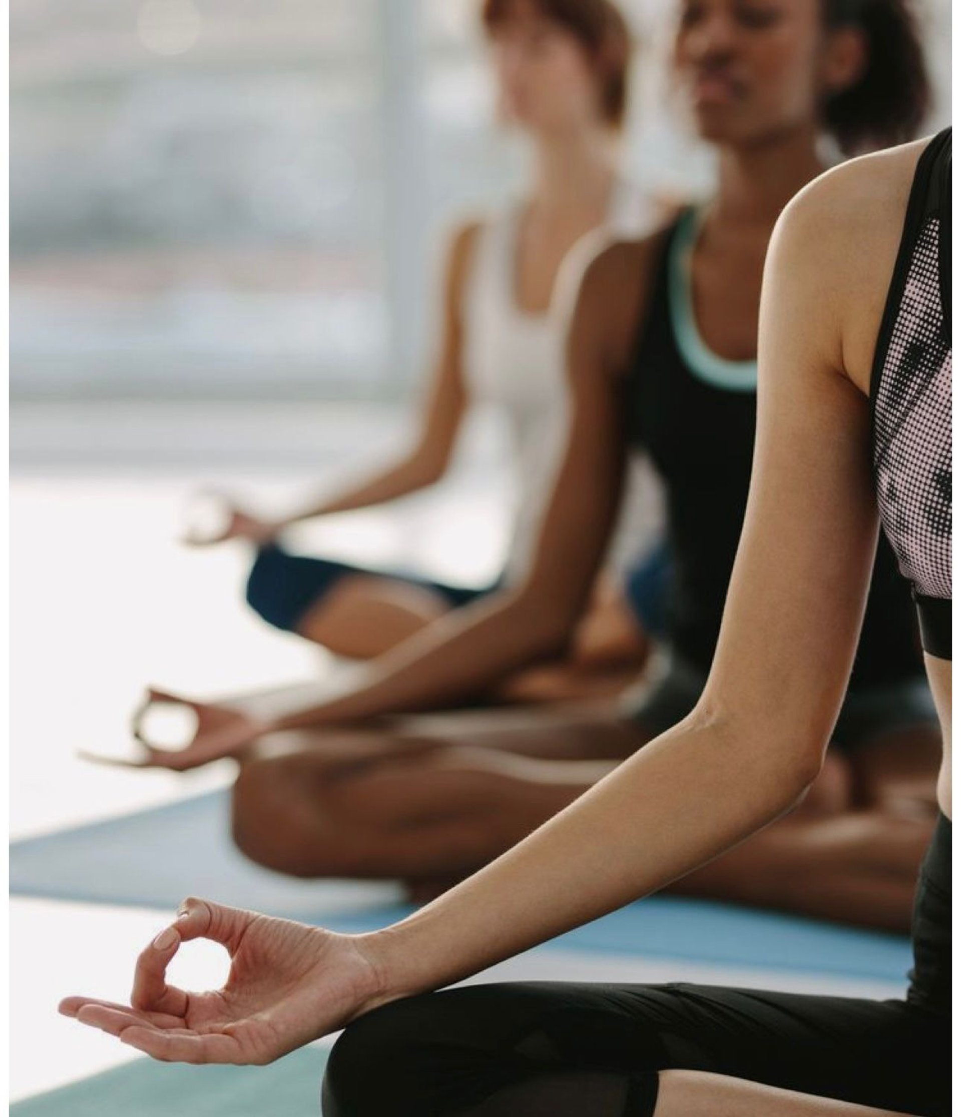 person doing yoga exercises