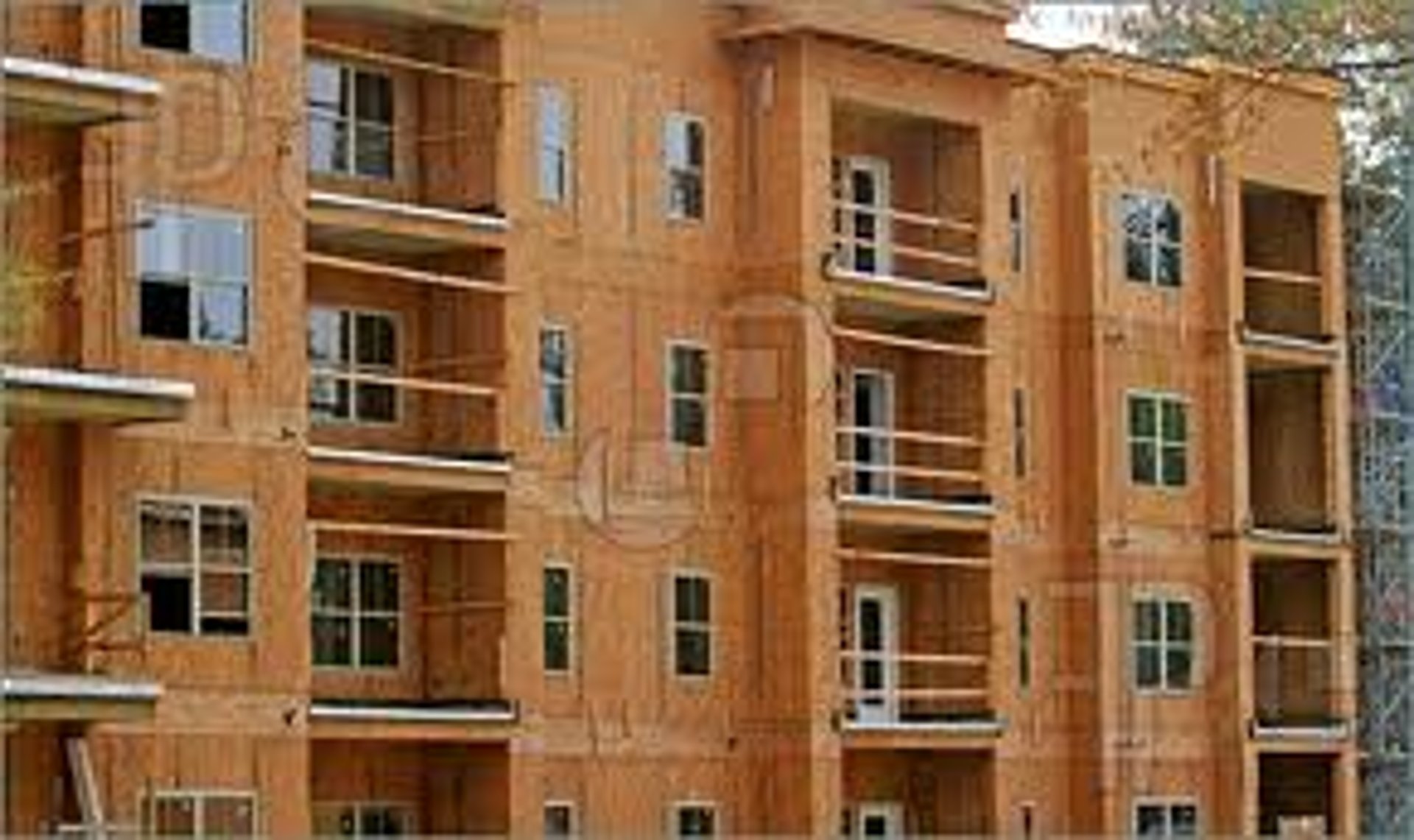white and orange painted residential building