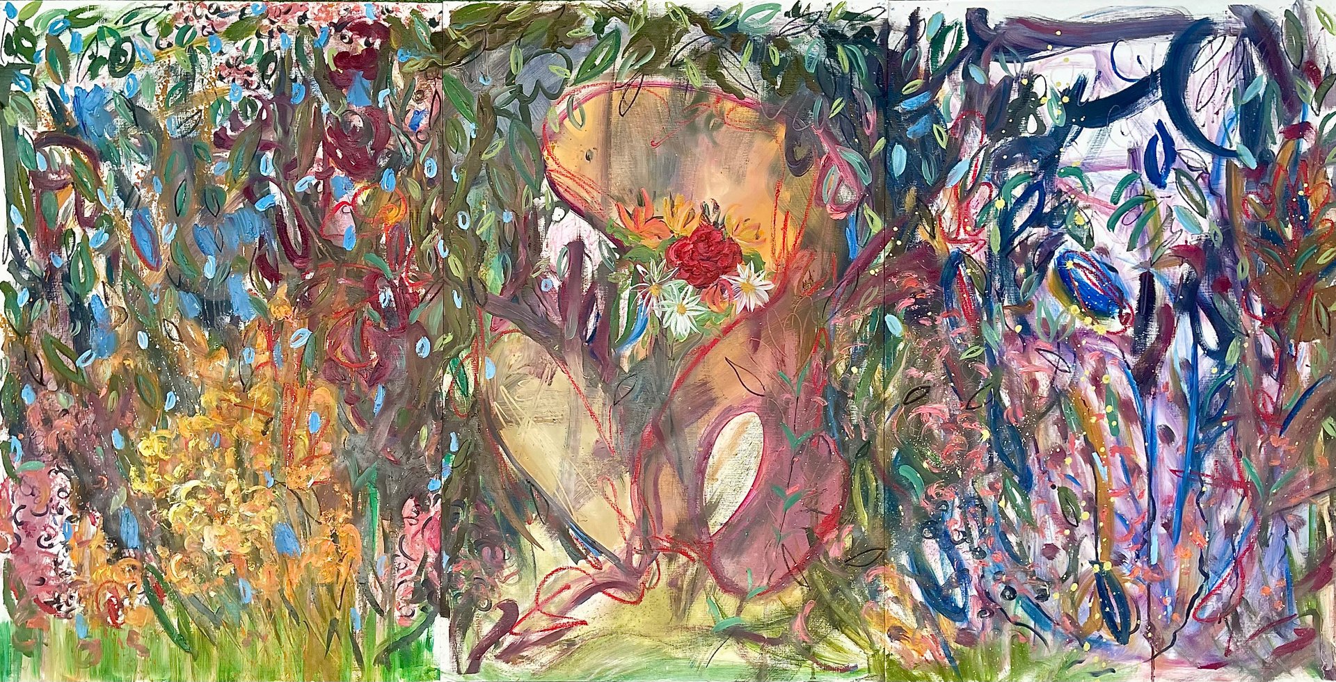 black blue and yellow textile