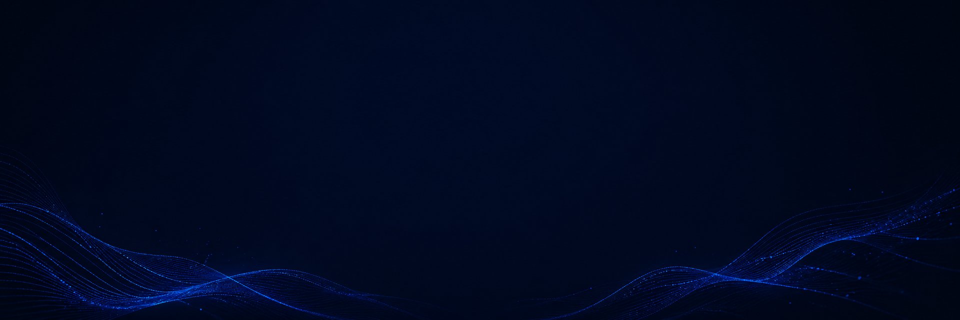 Dark blue abstract technology wave background for Praxis Partners